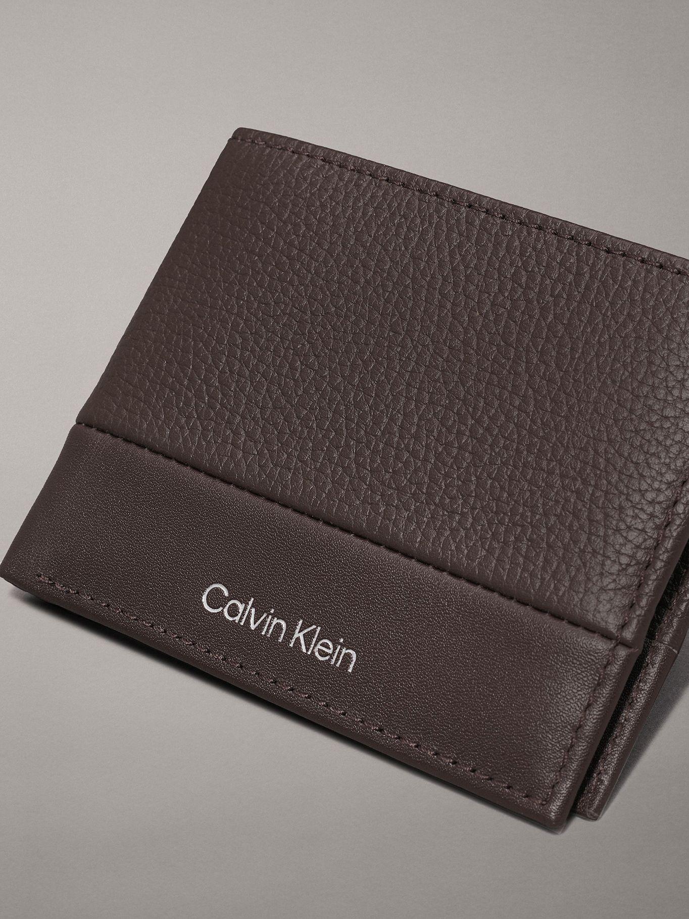 Billetera Subt Mix Bifold 5Cc W/Coin Café Calvin Klein-3