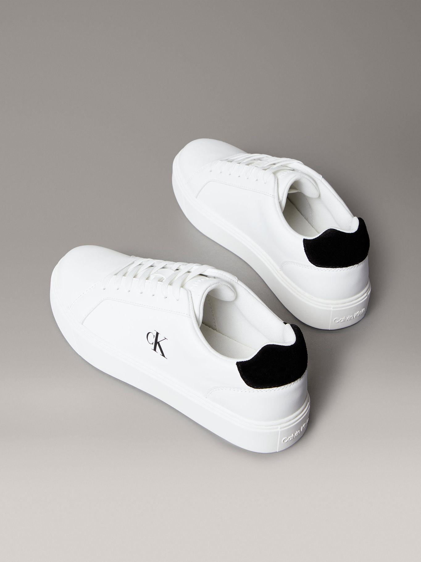 Zapatillas Classic Cuero Blanco Calvin Klein-1