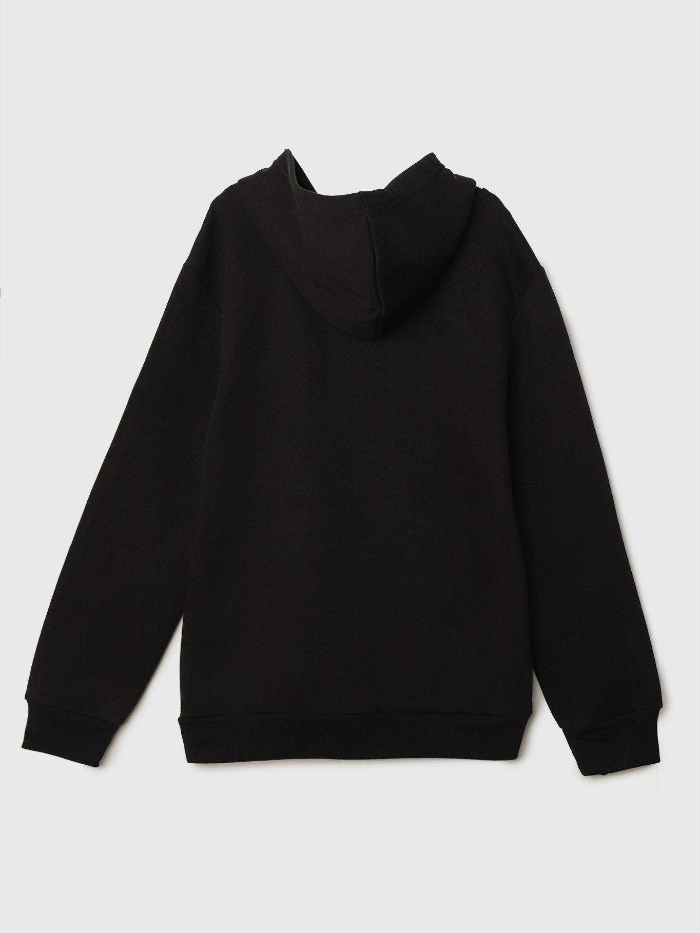 Hoodie Niño Big Tilted Negro Calvin Klein-1