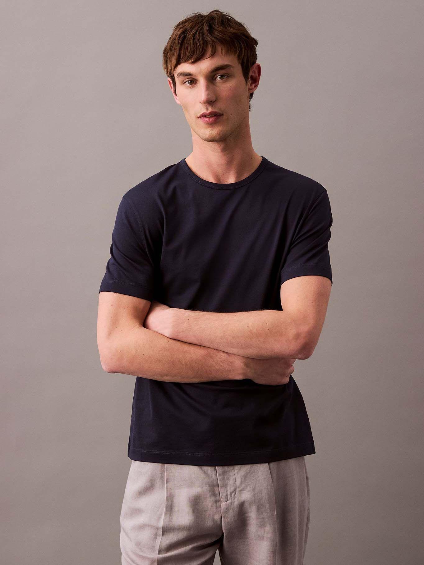 Polera de Punto Global Hero Azul Calvin Klein-0