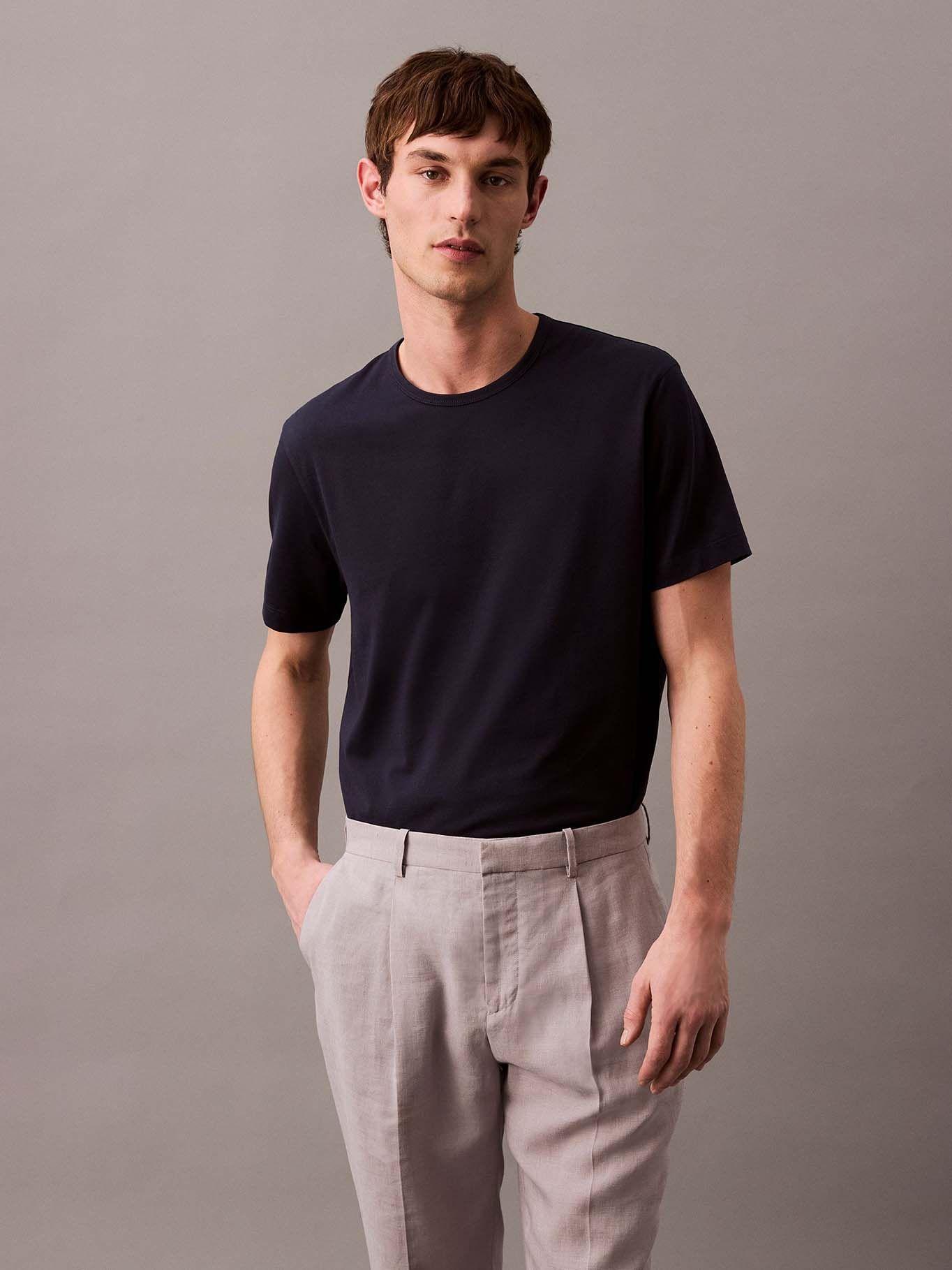 Polera de Punto Global Hero Azul Calvin Klein-1