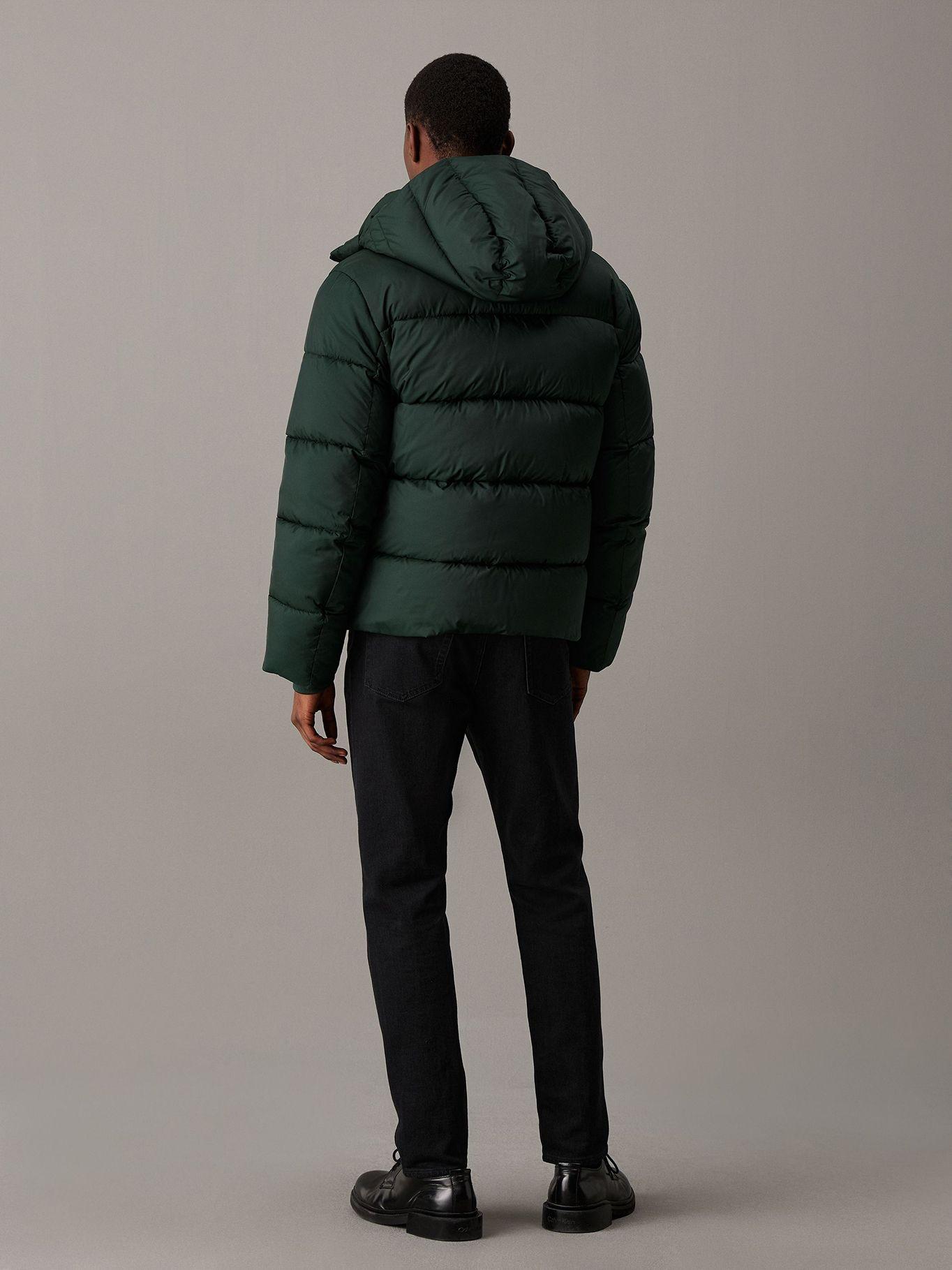 Parka con Gorro Quilt Puffer Verde Calvin Klein-2