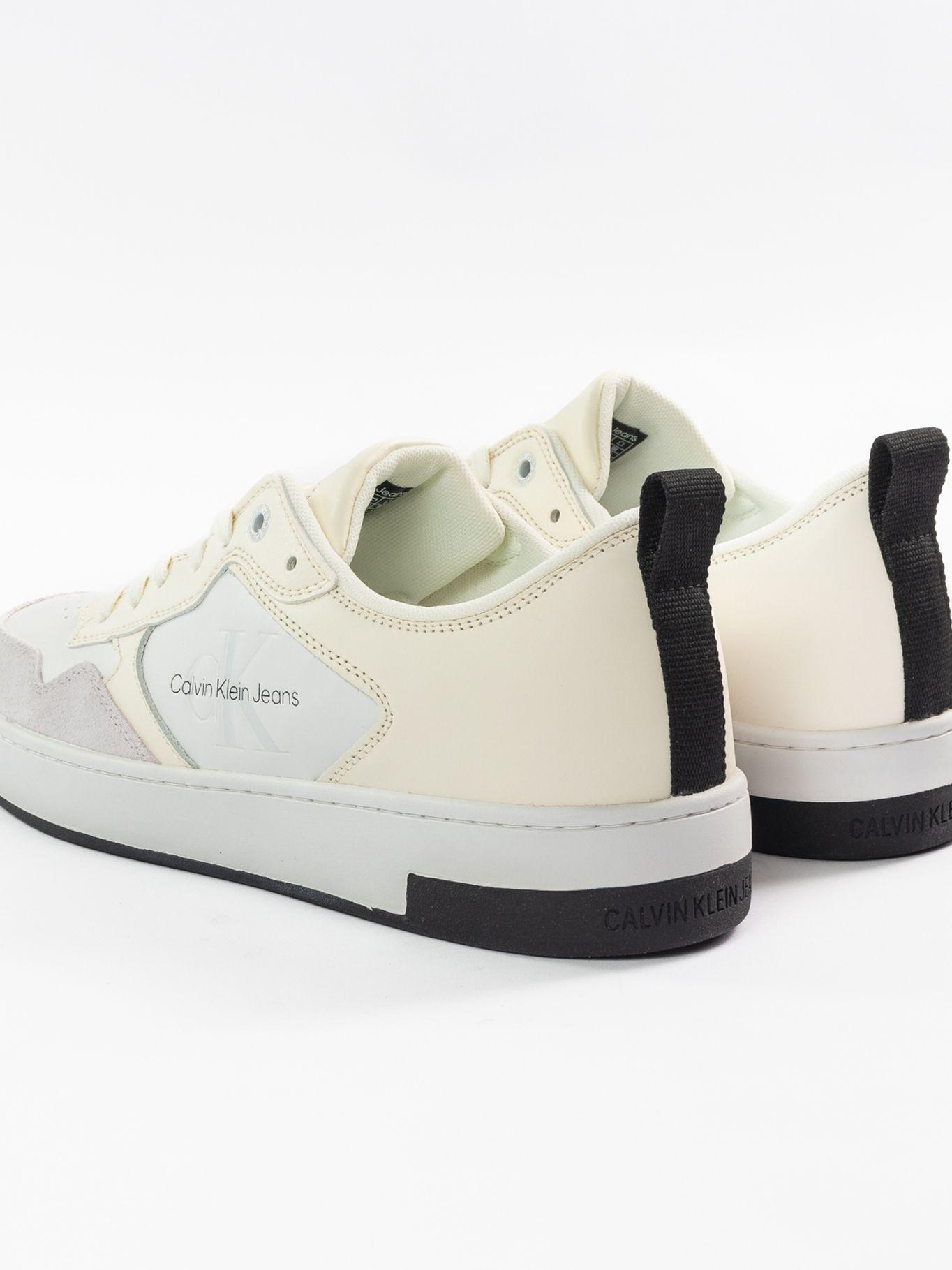 Zapatilla Basket Cupsole Crema Calvin Klein-1