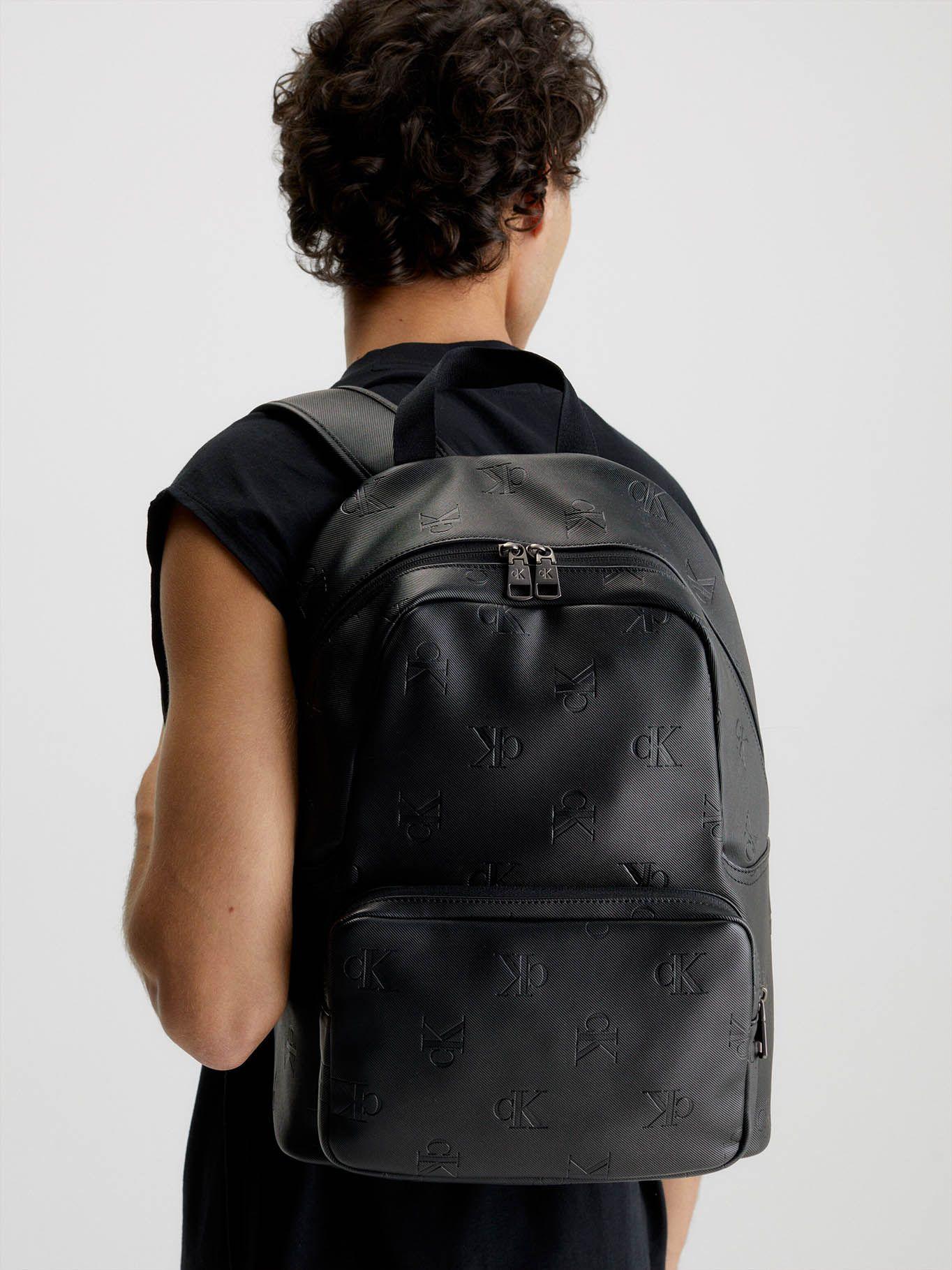 Mochila con logo Negro Calvin Klein K50K510105-0GJ-3