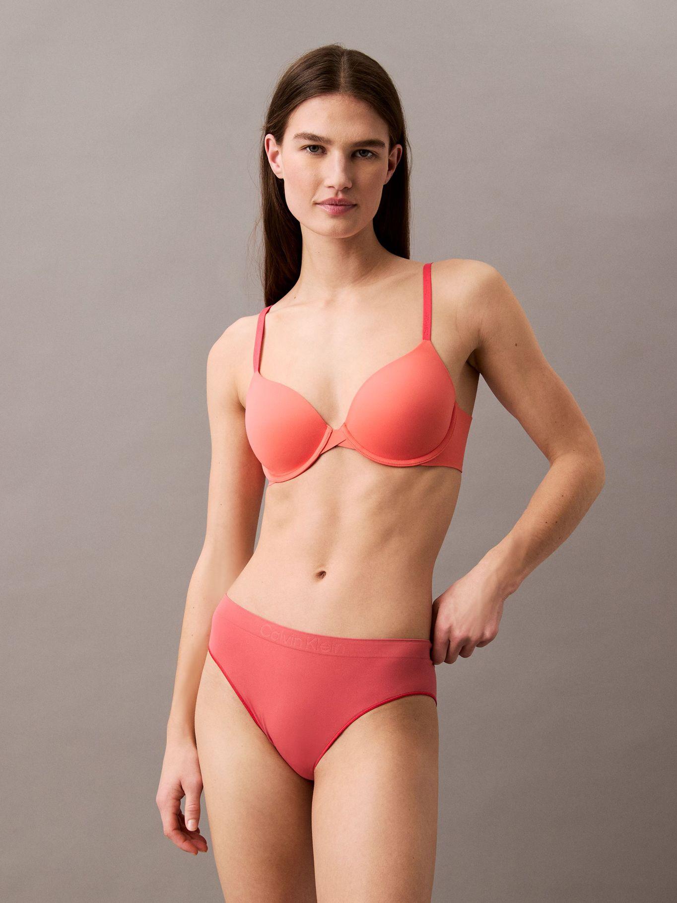 Calzón Bikini Bonded Flex Coral Calvin Klein-0