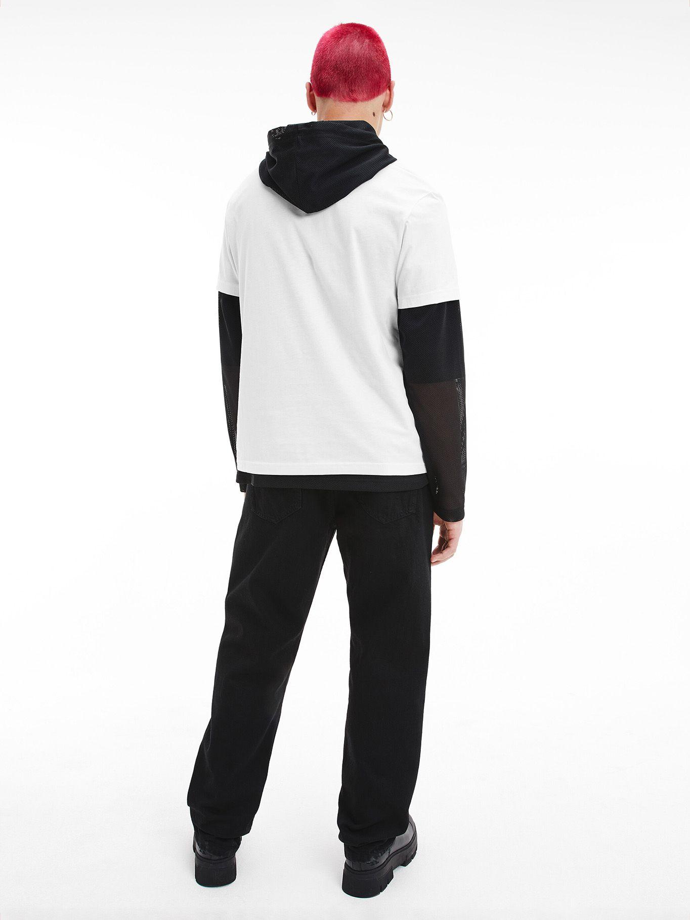 Polera Monologo Mesh Blanco Calvin Klein-2
