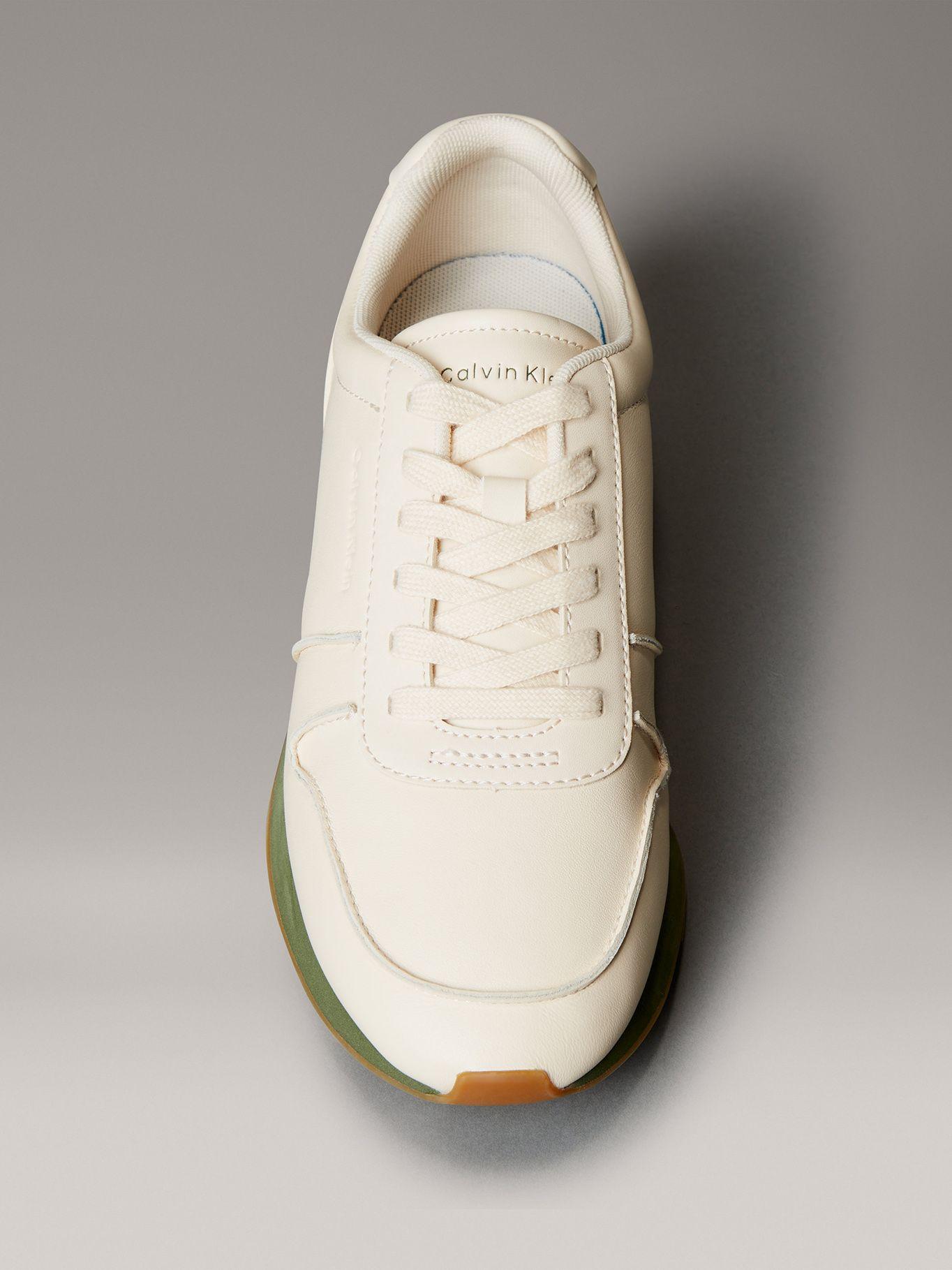 Zapatillas Retro Runner Beige Calvin Klein Mujer-2