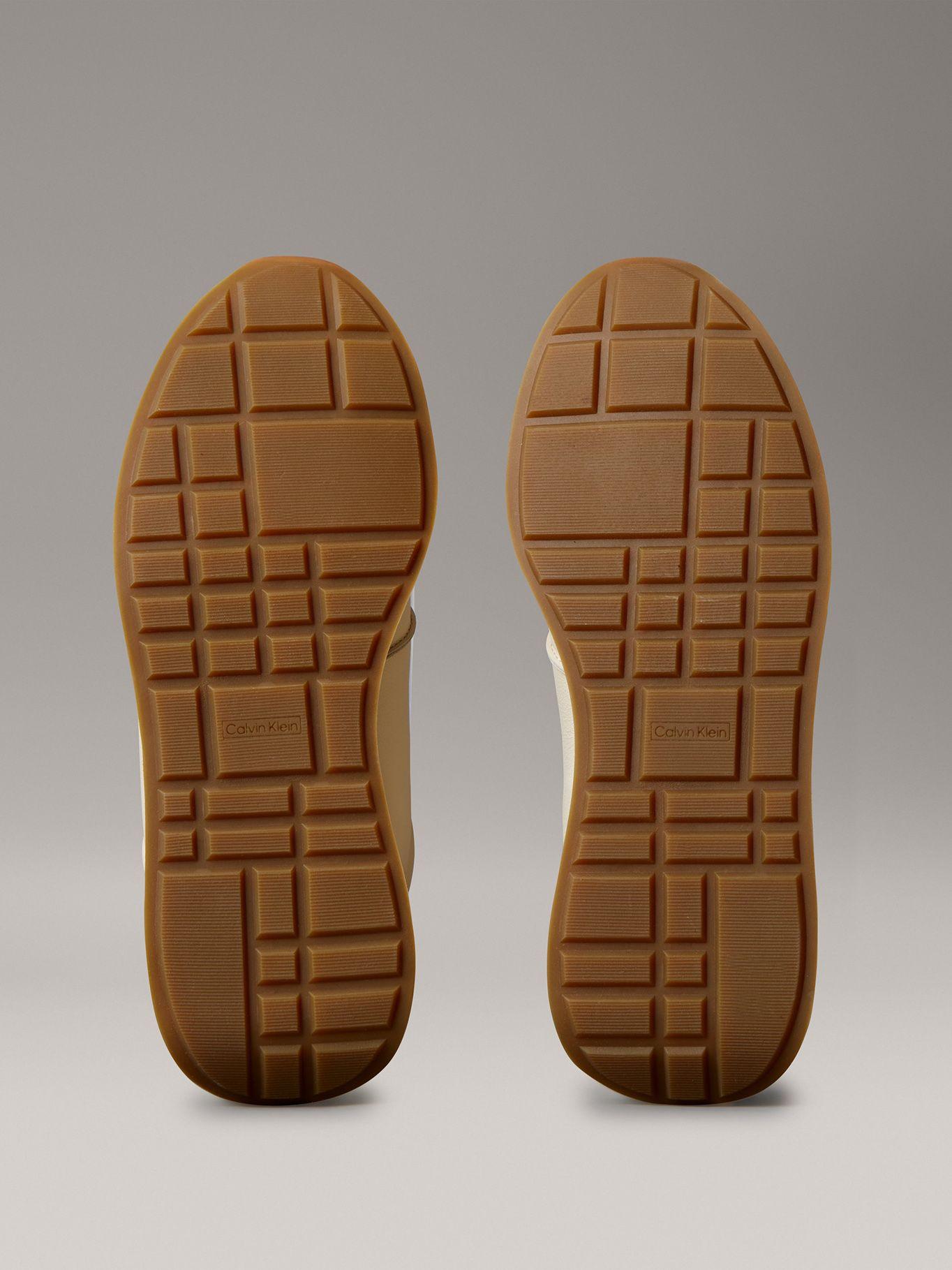 Zapatillas Retro Runner Beige Calvin Klein Mujer-3