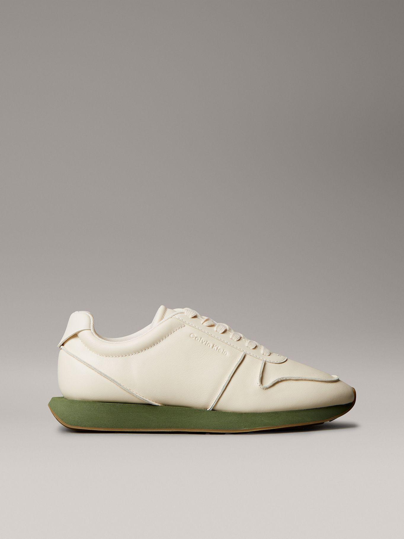 Zapatillas Retro Runner Beige Calvin Klein Mujer-4