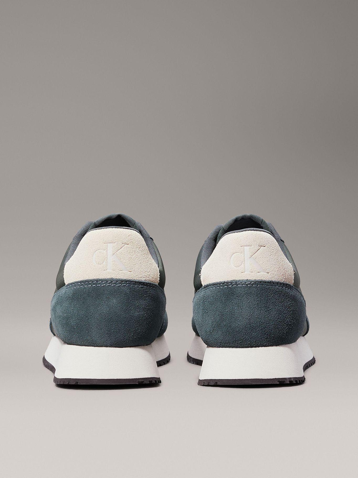 Zapatillas Retro Runner Iconic Verde Calvin Klein-1