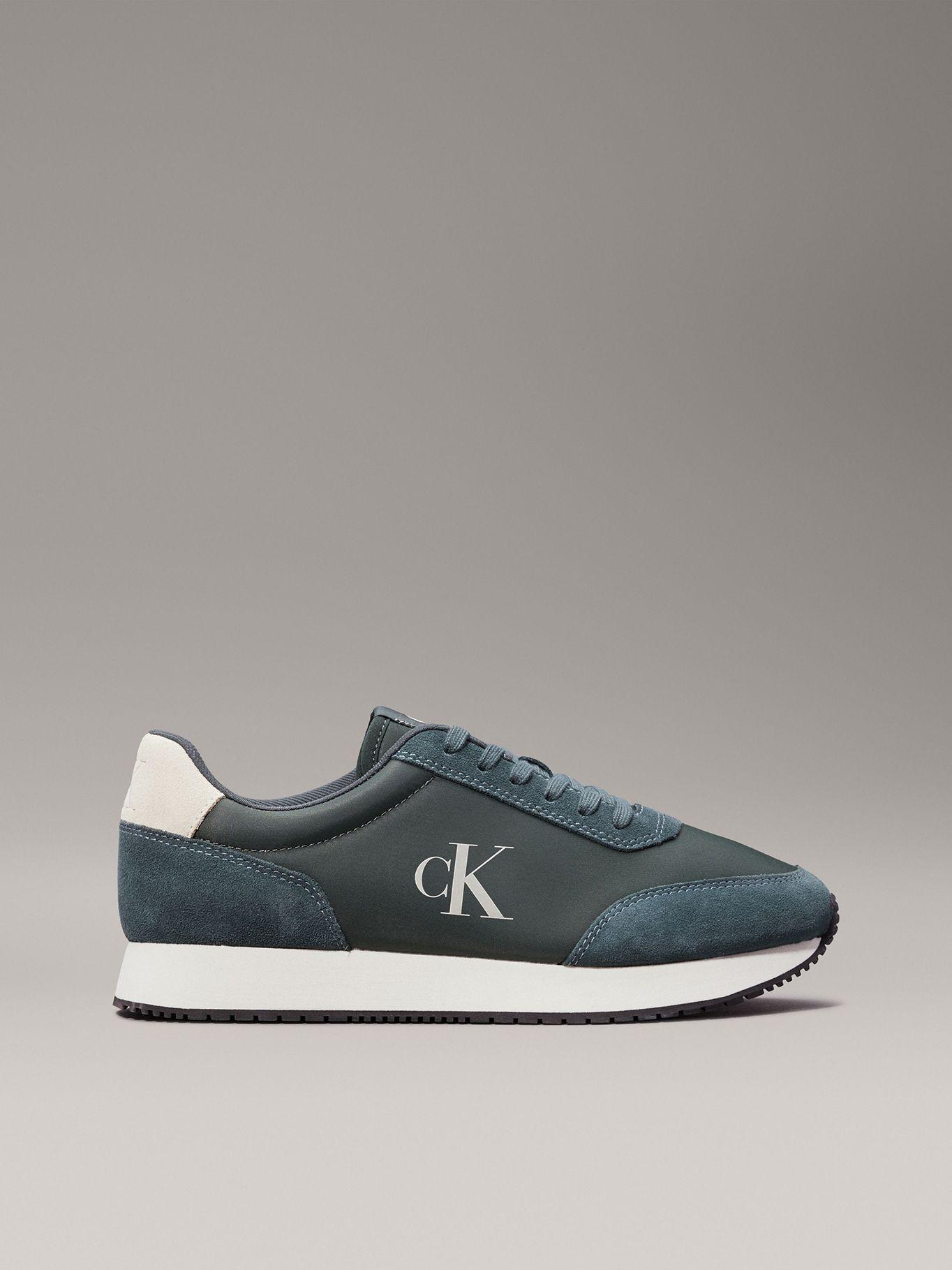 Zapatillas Retro Runner Iconic Verde Calvin Klein-5