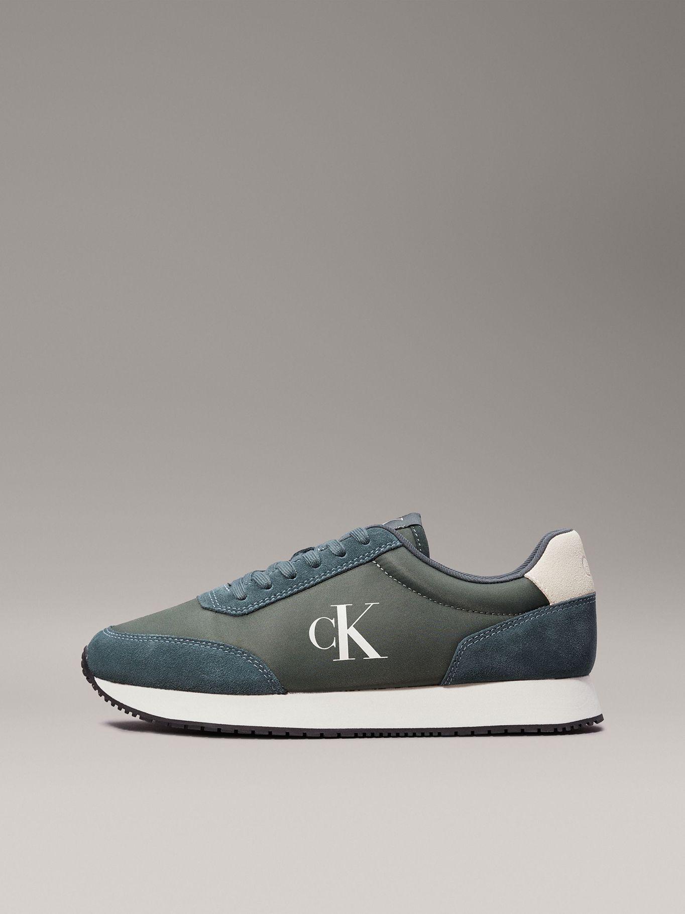 Zapatillas Retro Runner Iconic Verde Calvin Klein-6