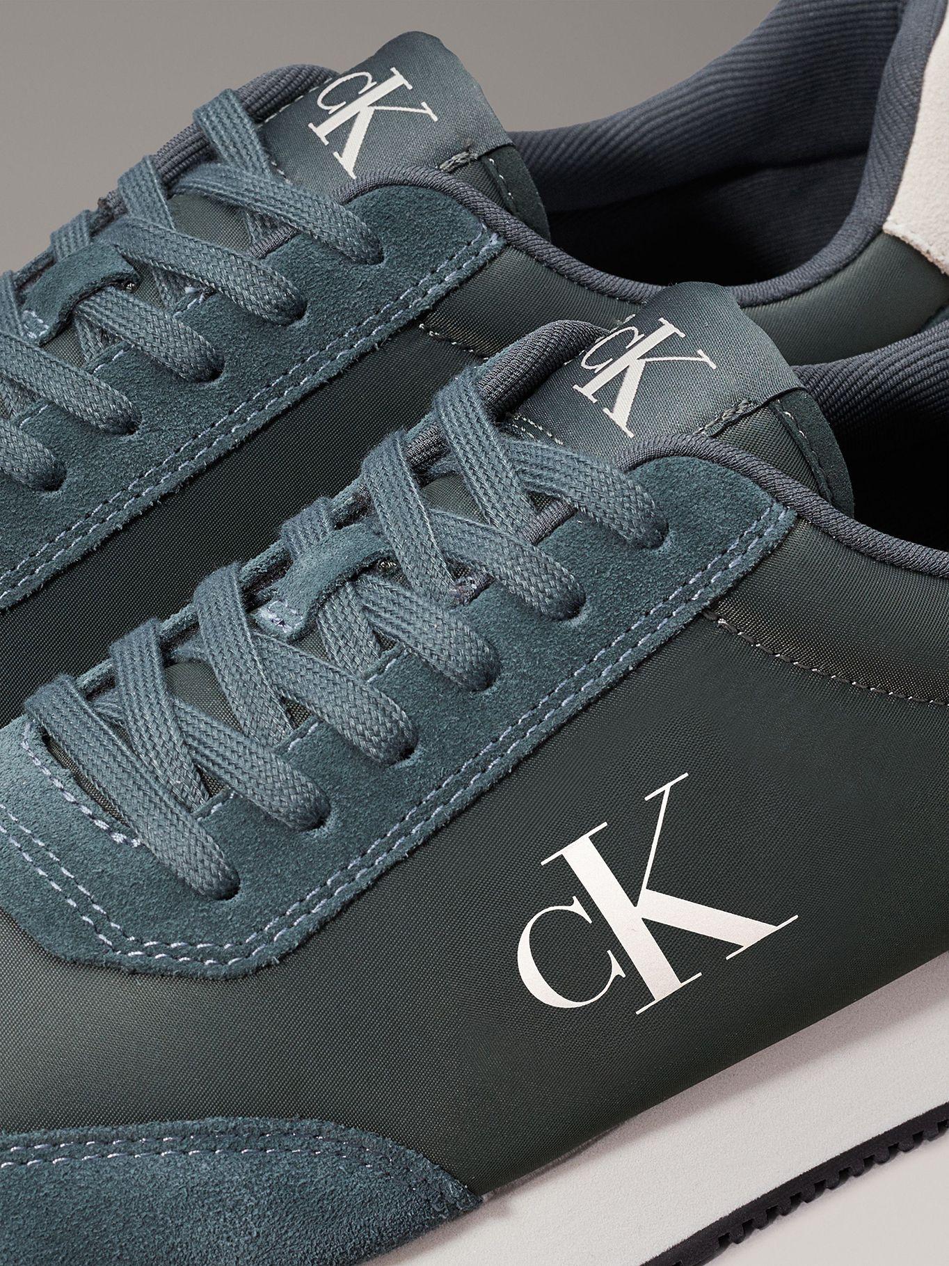 Zapatillas Retro Runner Iconic Verde Calvin Klein-7