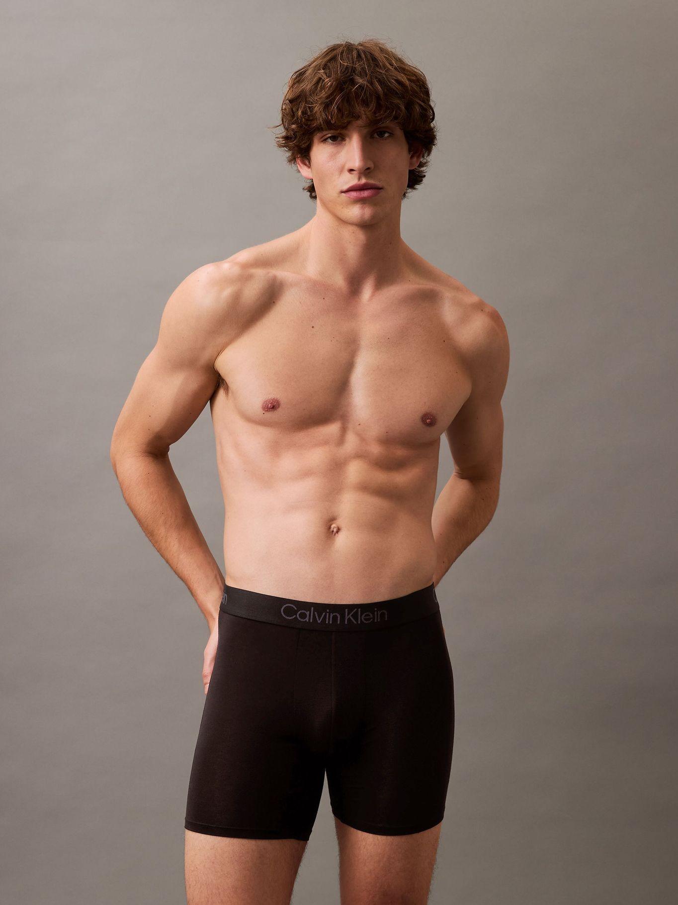 Pack 3 Bóxers Brief Ultra Soft Modal Negro Calvin Klein-1