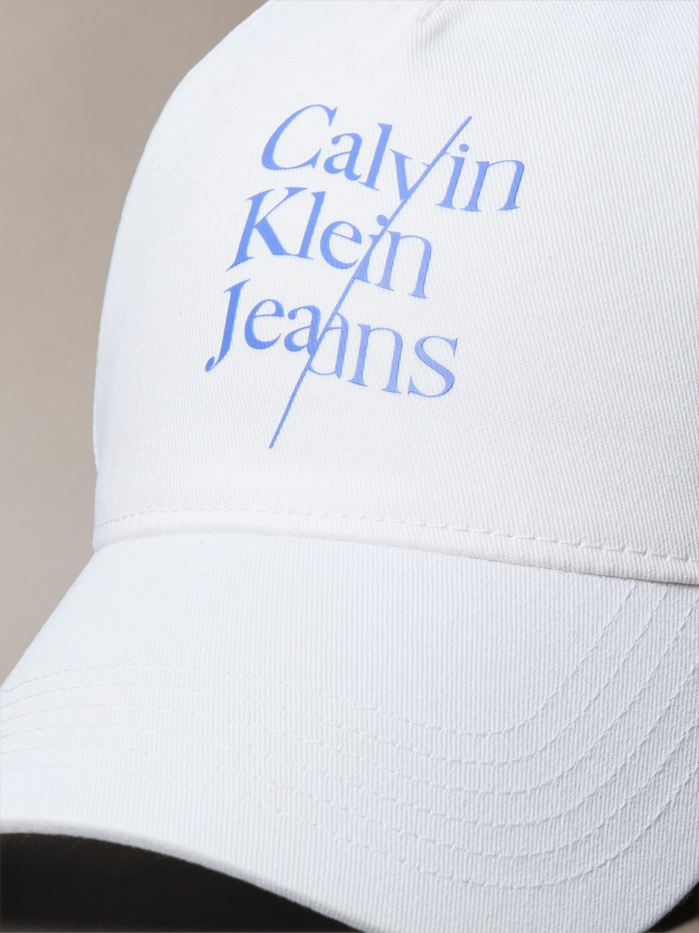 Jockey con Logo Estampado Blanco Calvin Klein-2
