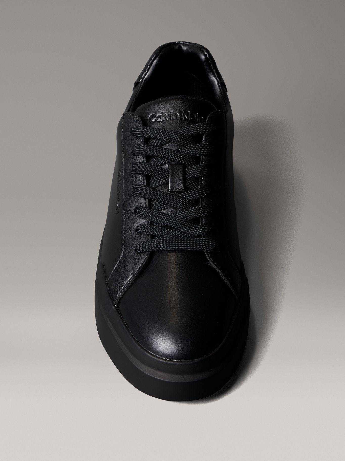Zapatillas de Cuero Chunky  Negro Calvin Klein Hombre-2