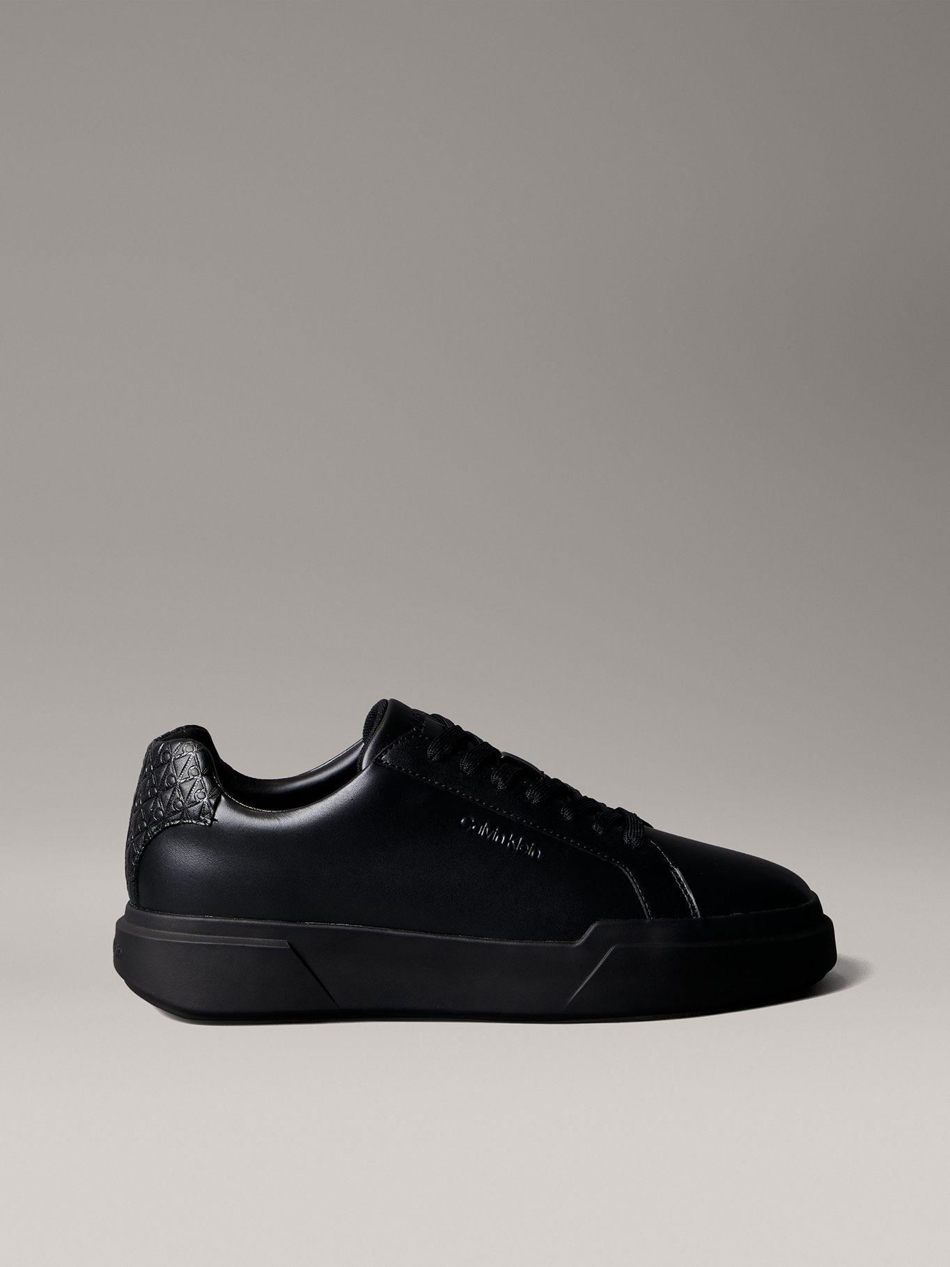 Zapatillas de Cuero Chunky  Negro Calvin Klein Hombre-4
