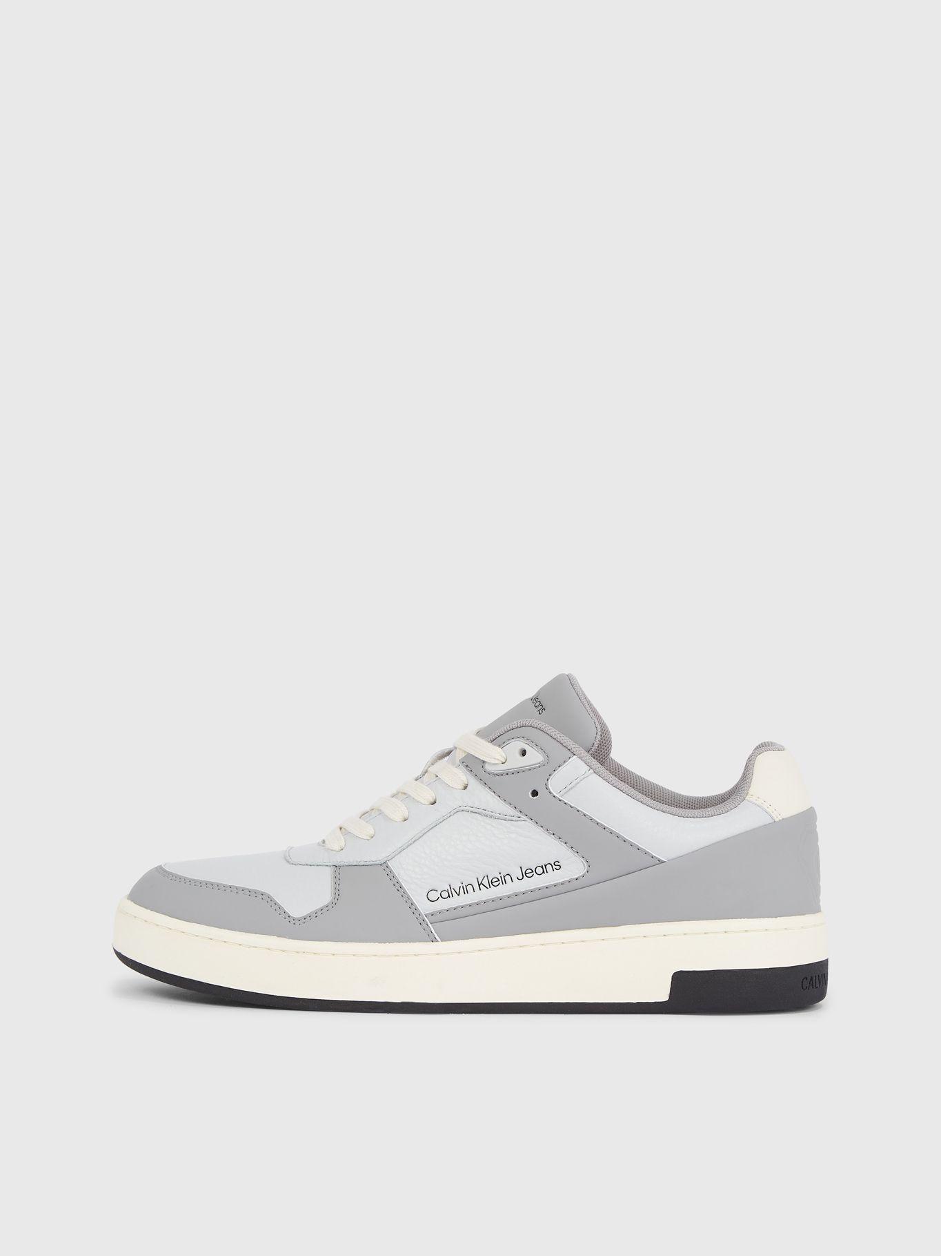Zapatilla Basket Cupsole Low Gris Calvin Klein-4