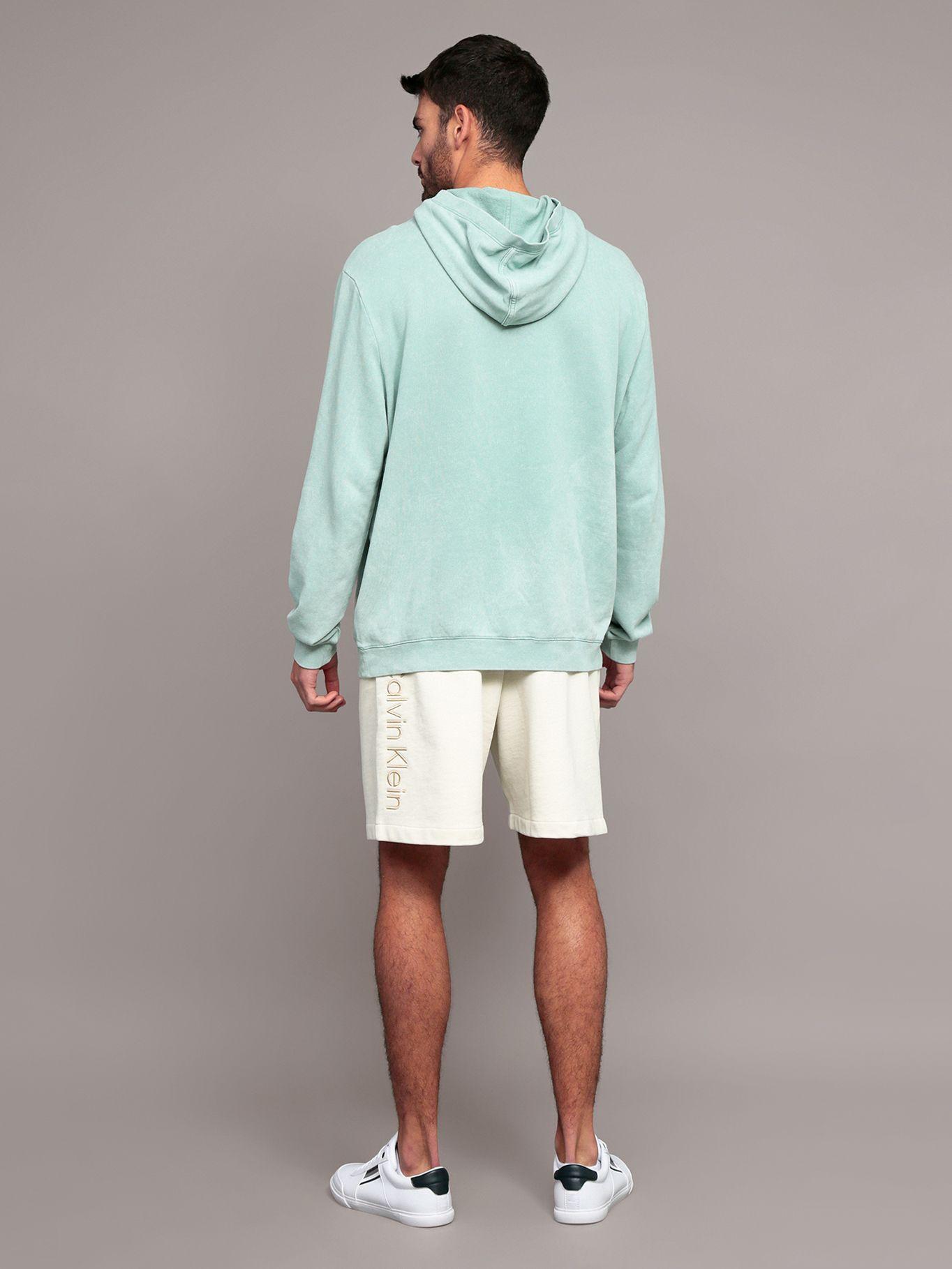 Polerón con Detalles Acanalados Verde Calvin Klein-2