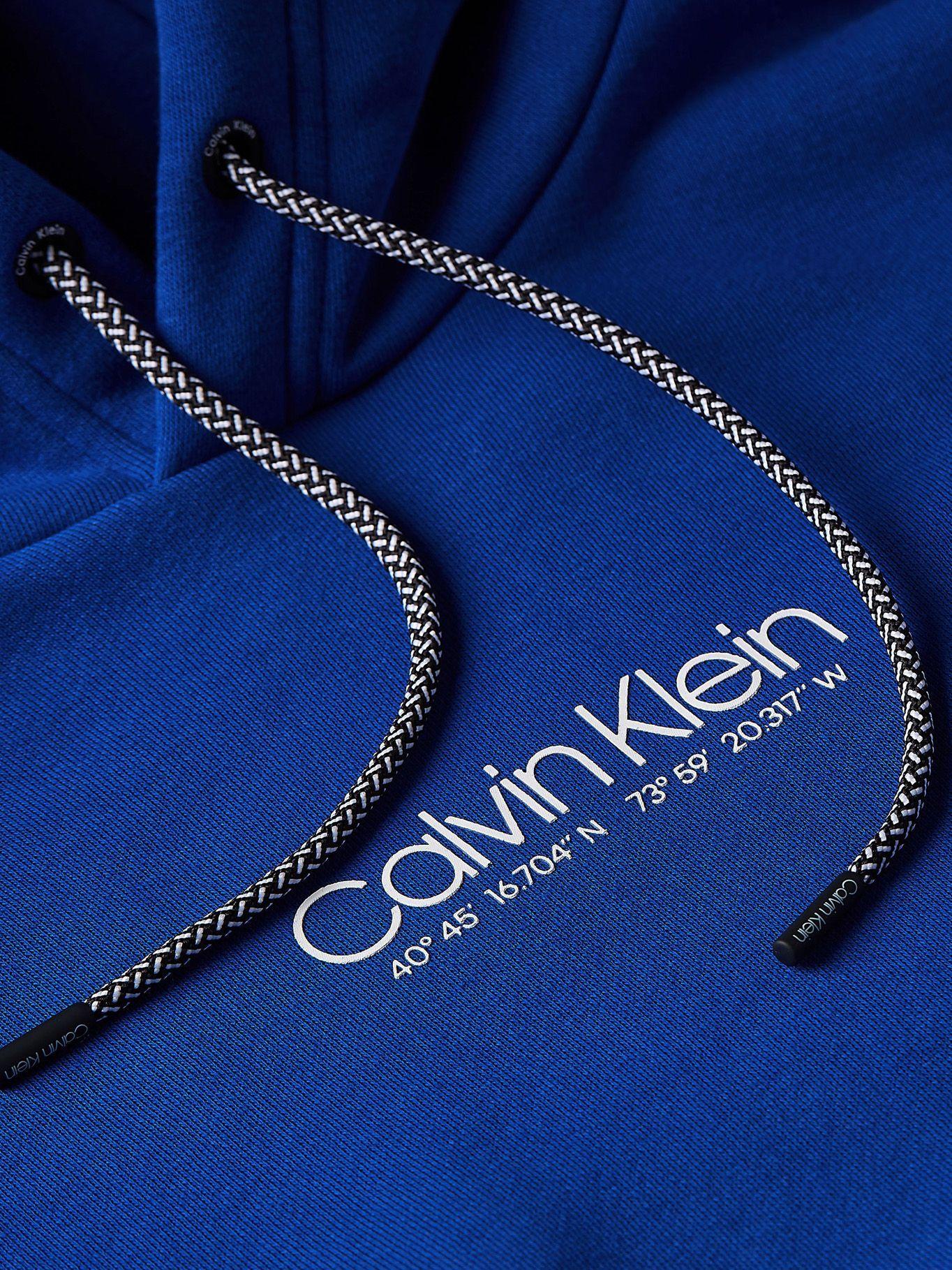 Hoodie Coordinates Azul SP22 Calvin Klein-1