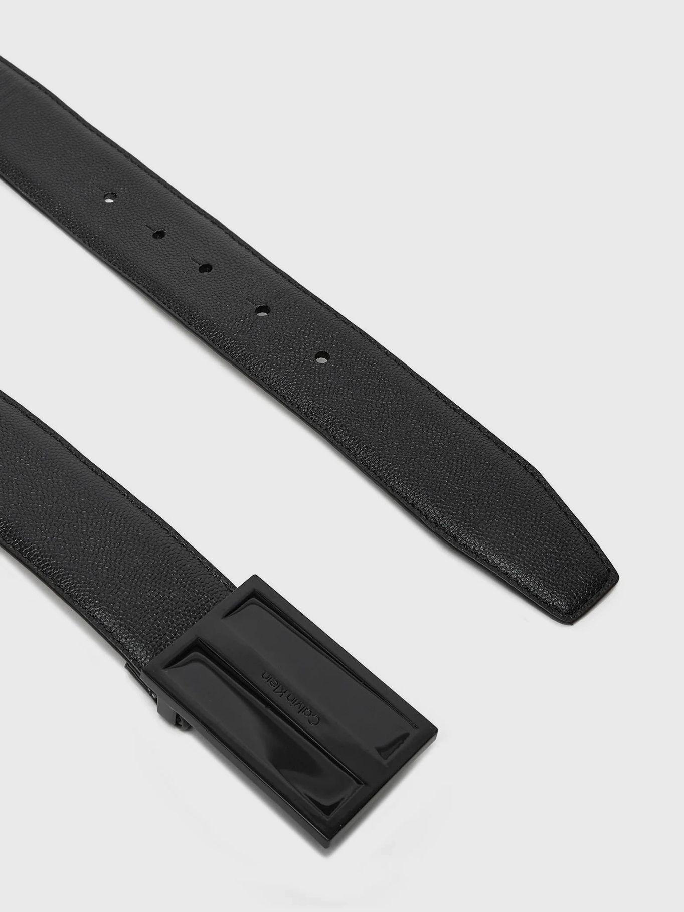 Cinturón Enamelled 35Mm Negro Calvin Klein-1