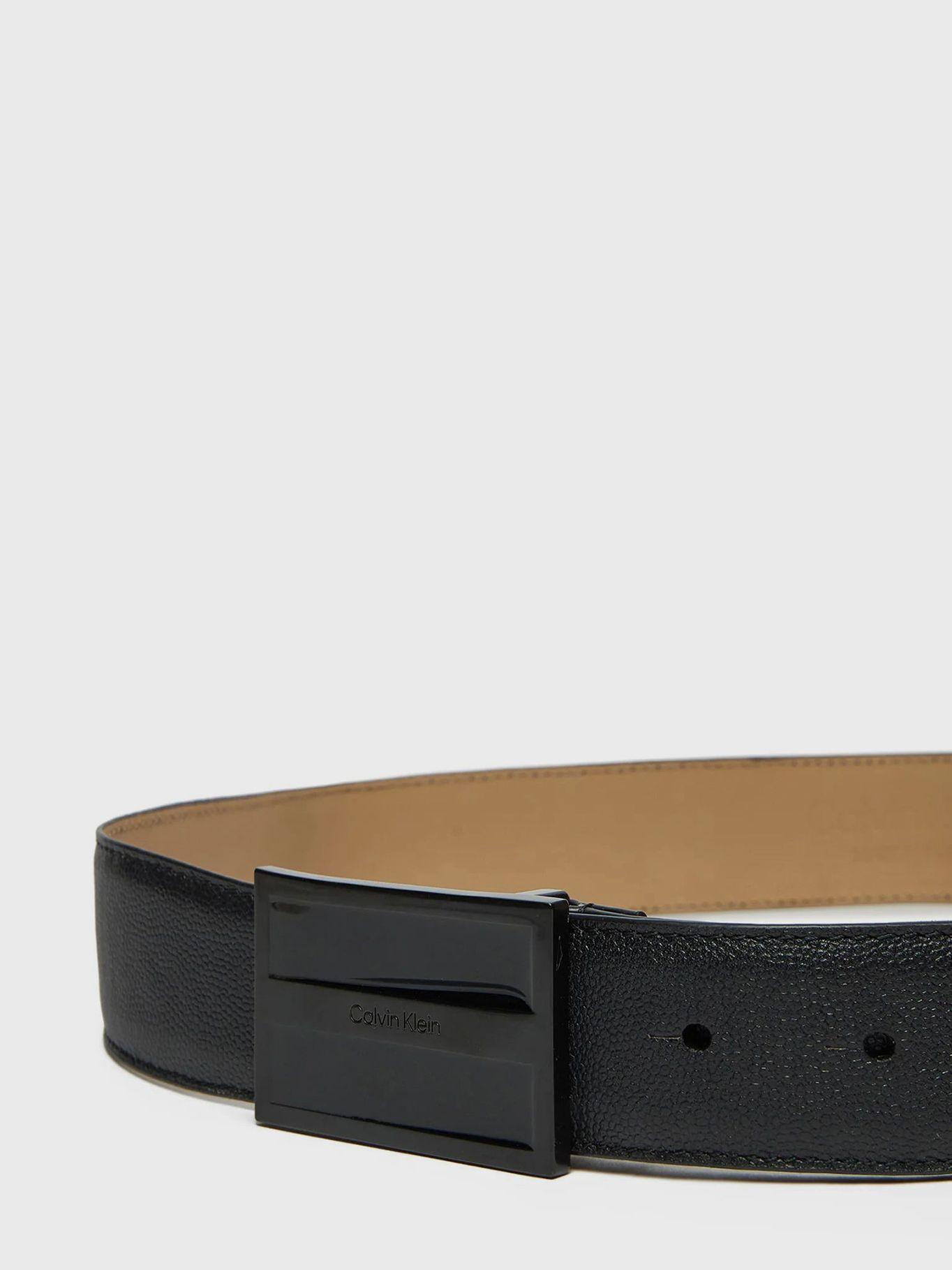 Cinturón Enamelled 35Mm Negro Calvin Klein-2