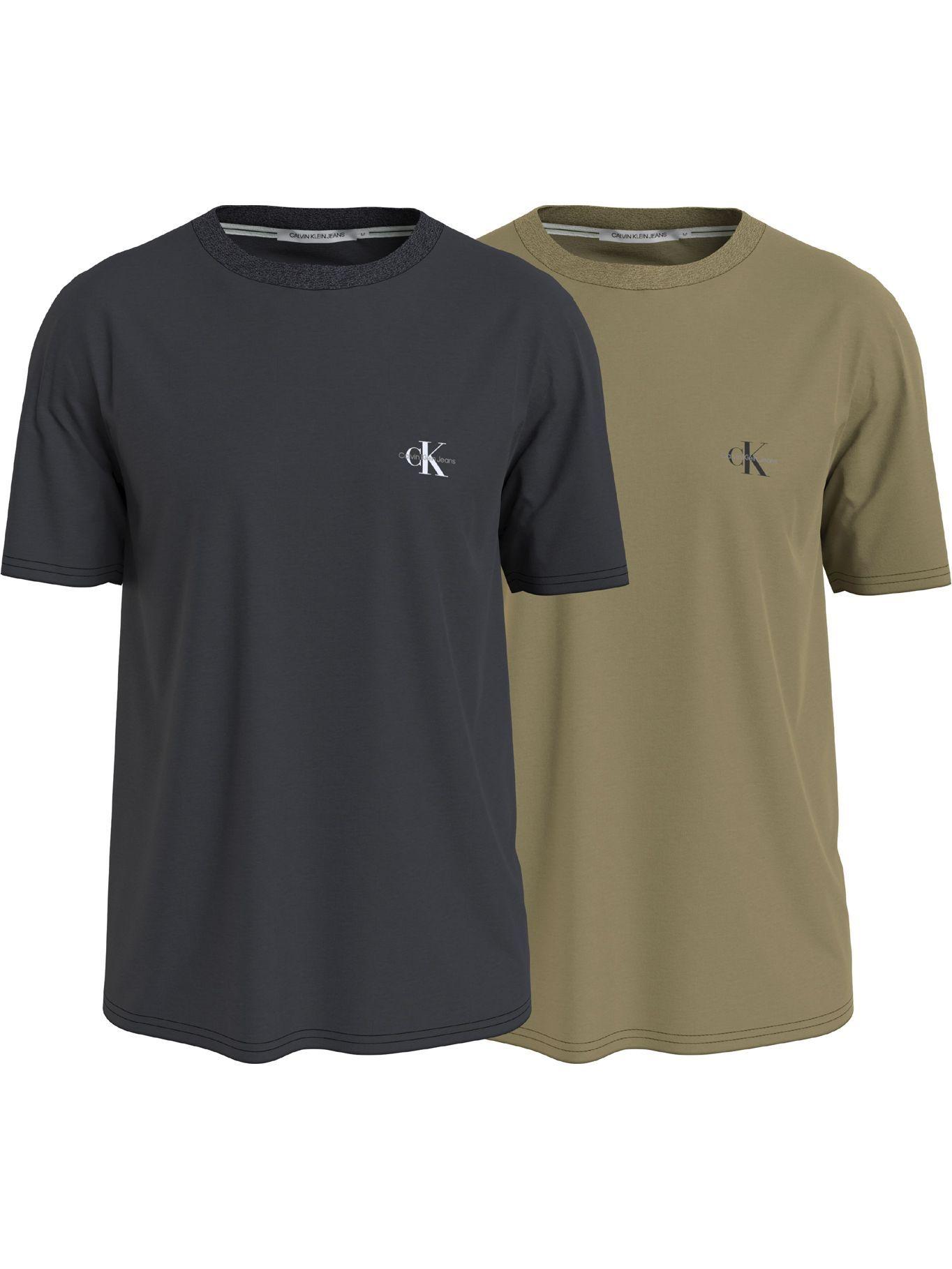 Pack 2 Poleras Monogram Verde Calvin Klein-0