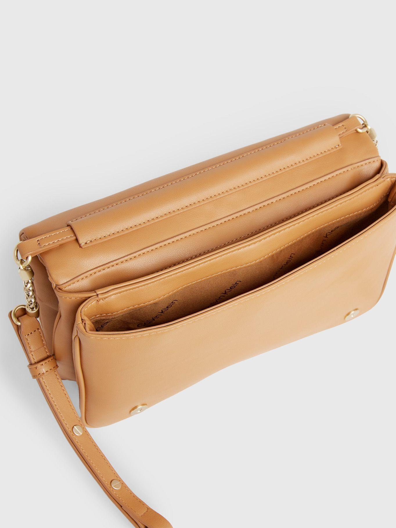 Cartera Clutch Re-Lock Quilt Café-2