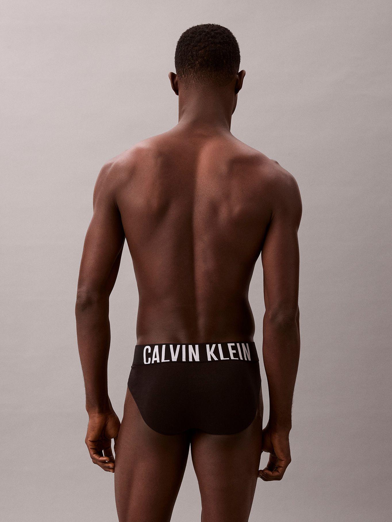 Pack De 3 Slips Intense Power Cotton Negro Calvin Klein-3