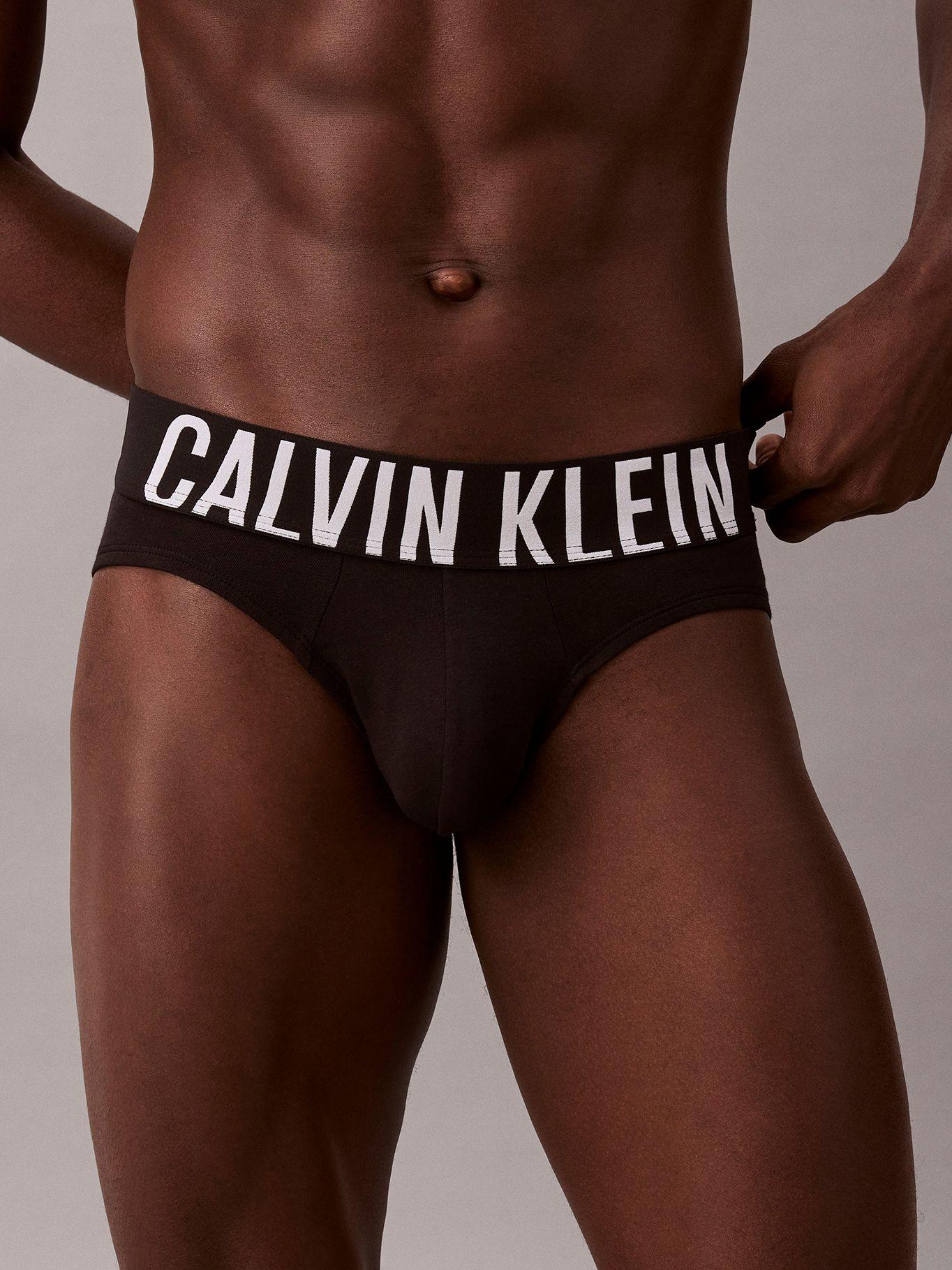 Pack De 3 Slips Intense Power Cotton Negro Calvin Klein-4