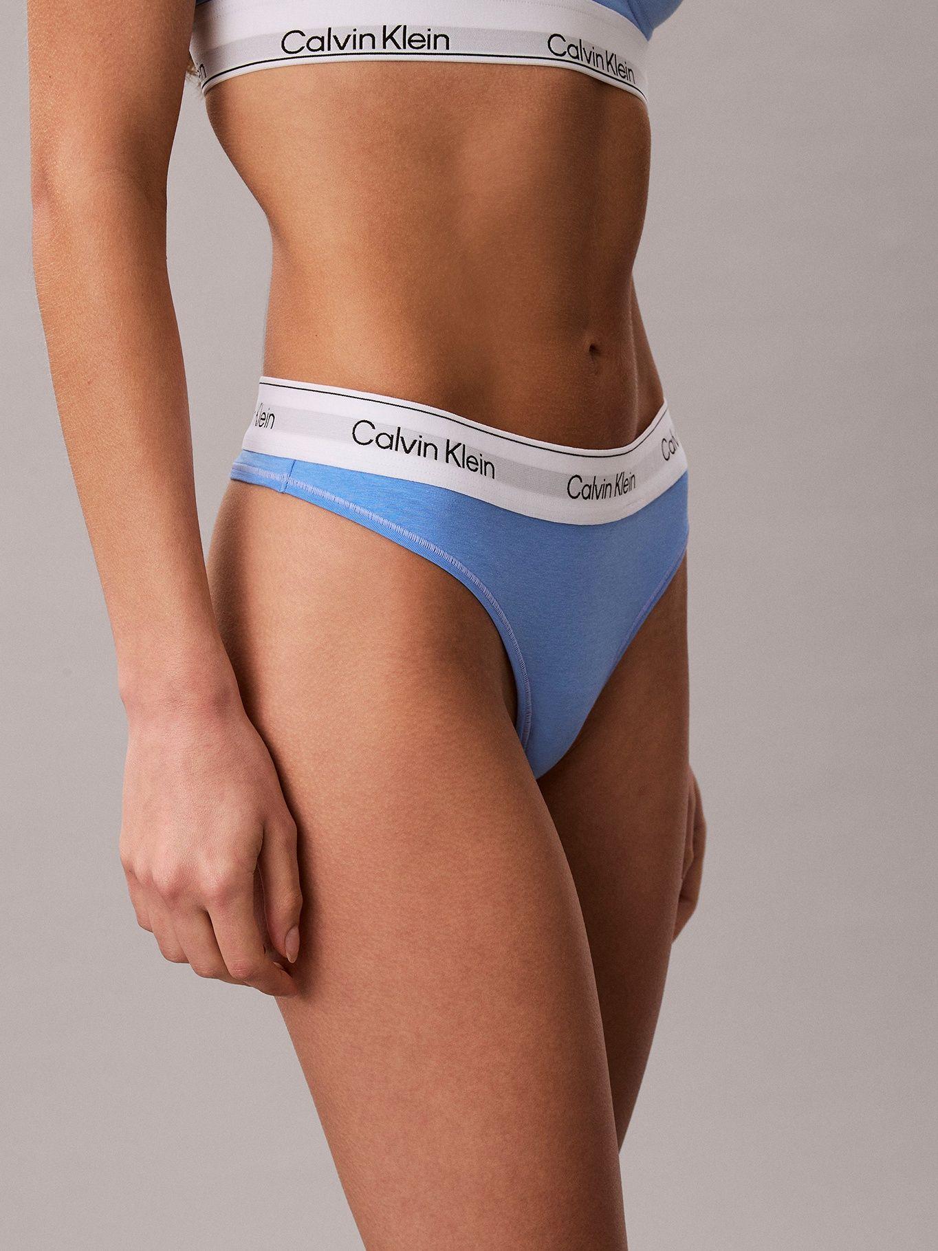 Colaless Icon Cotton Modal Azul Calvin Klein-4