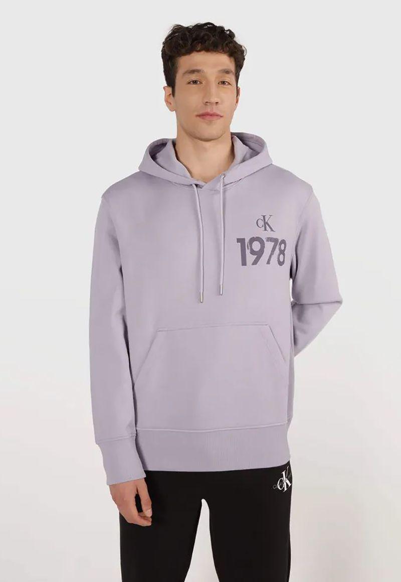 Polerón con Gorro Varsity Lila Calvin Klein-0