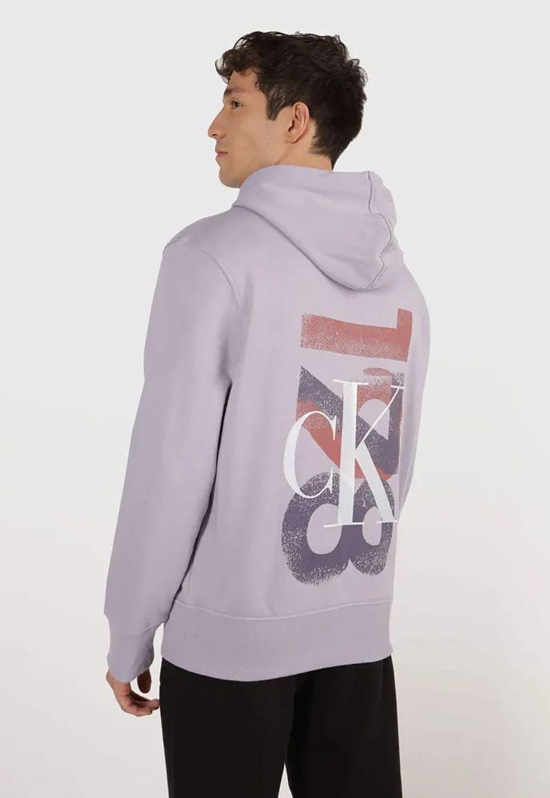 Polerón con Gorro Varsity Lila Calvin Klein-2