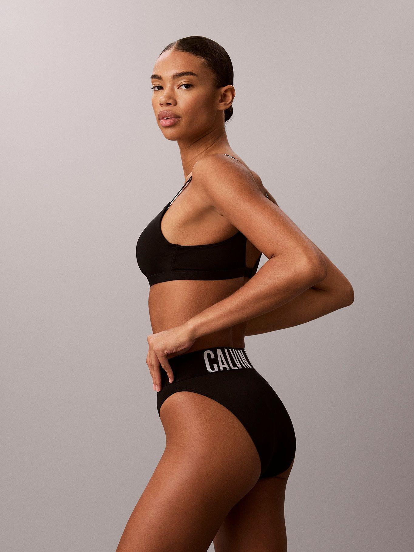 Bralette Intense Power Microfiber Negro Calvin Klein-3