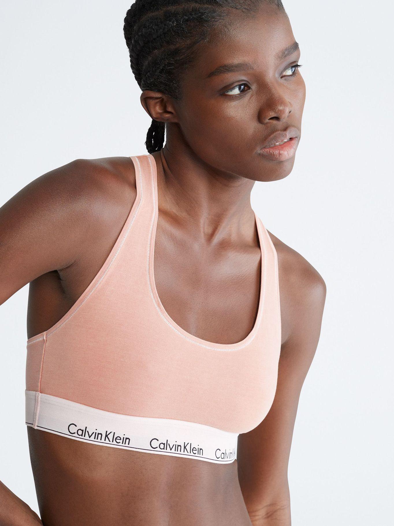 Bralette Unlined Damasco Calvin Klein-3