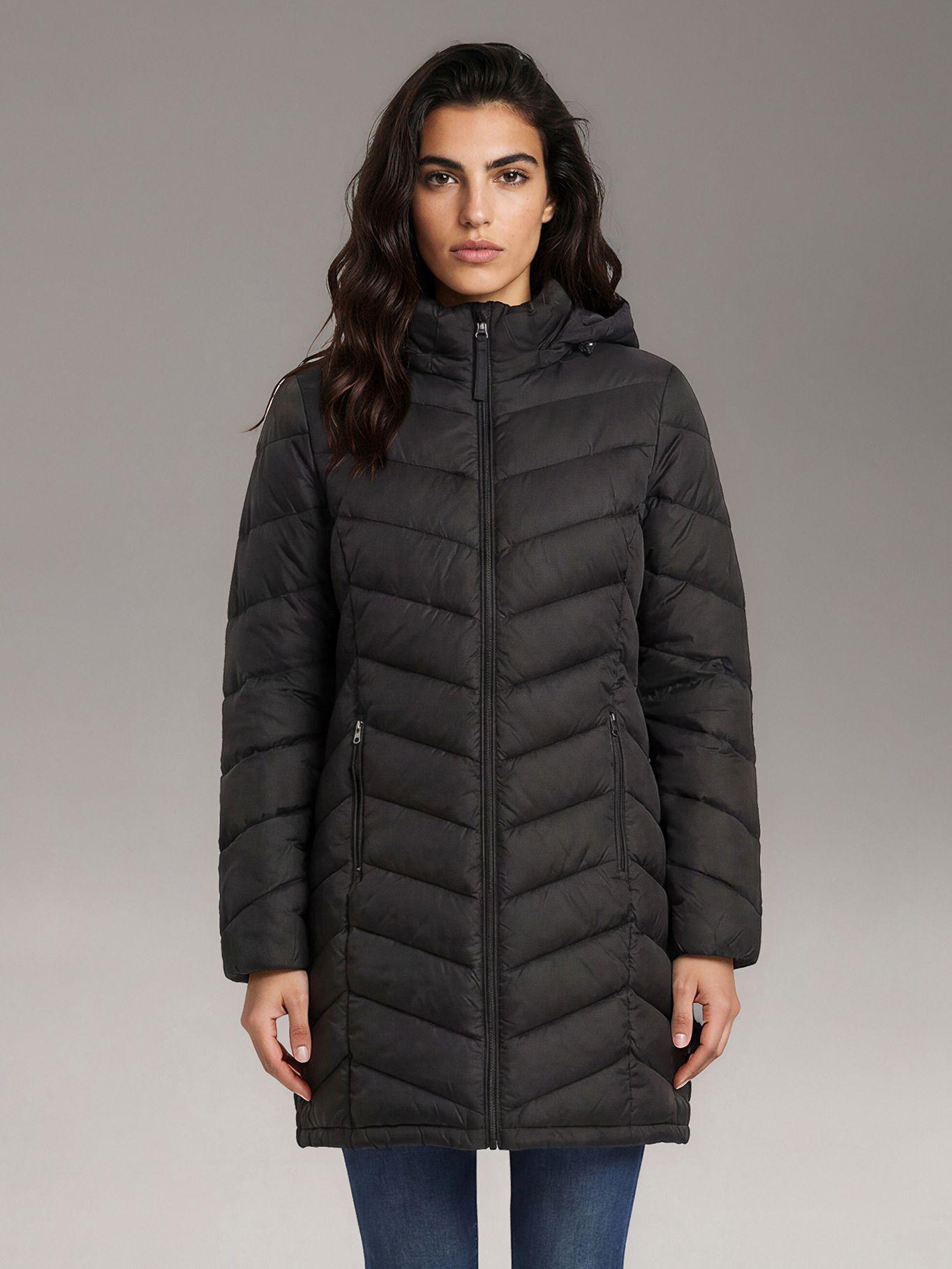 Parka Ligera Acolchada Negro Calvin Klein-0