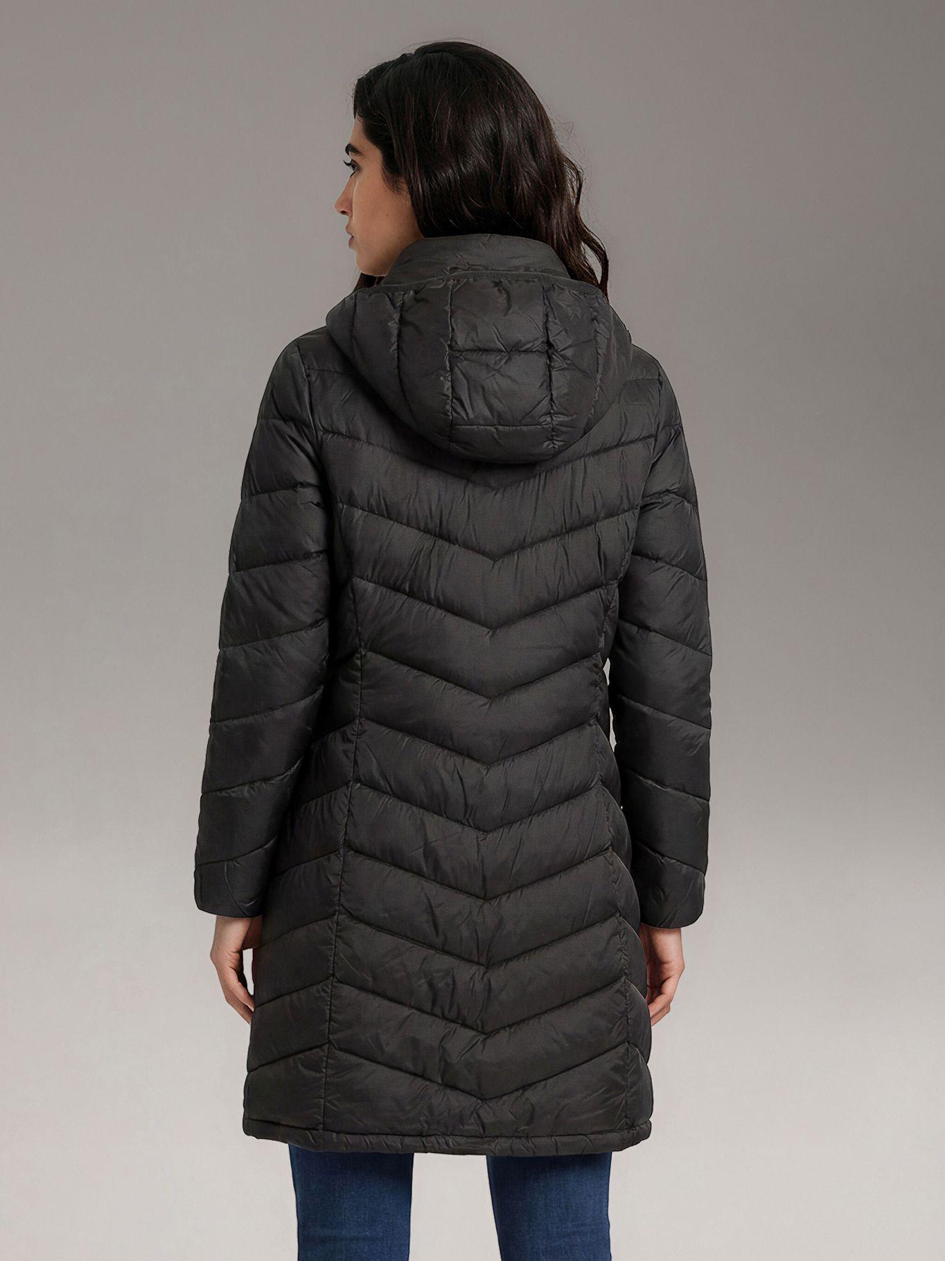 Parka Ligera Acolchada Negro Calvin Klein-3