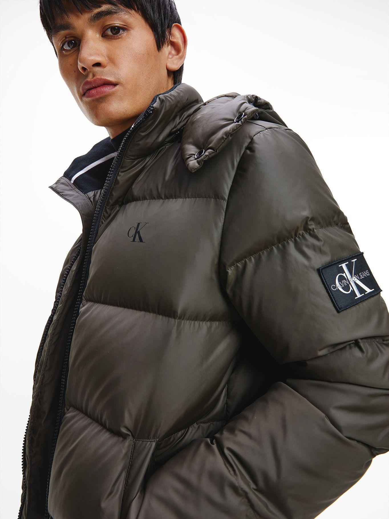 Parka Essentials Verde Olivo Calvin Klein-3