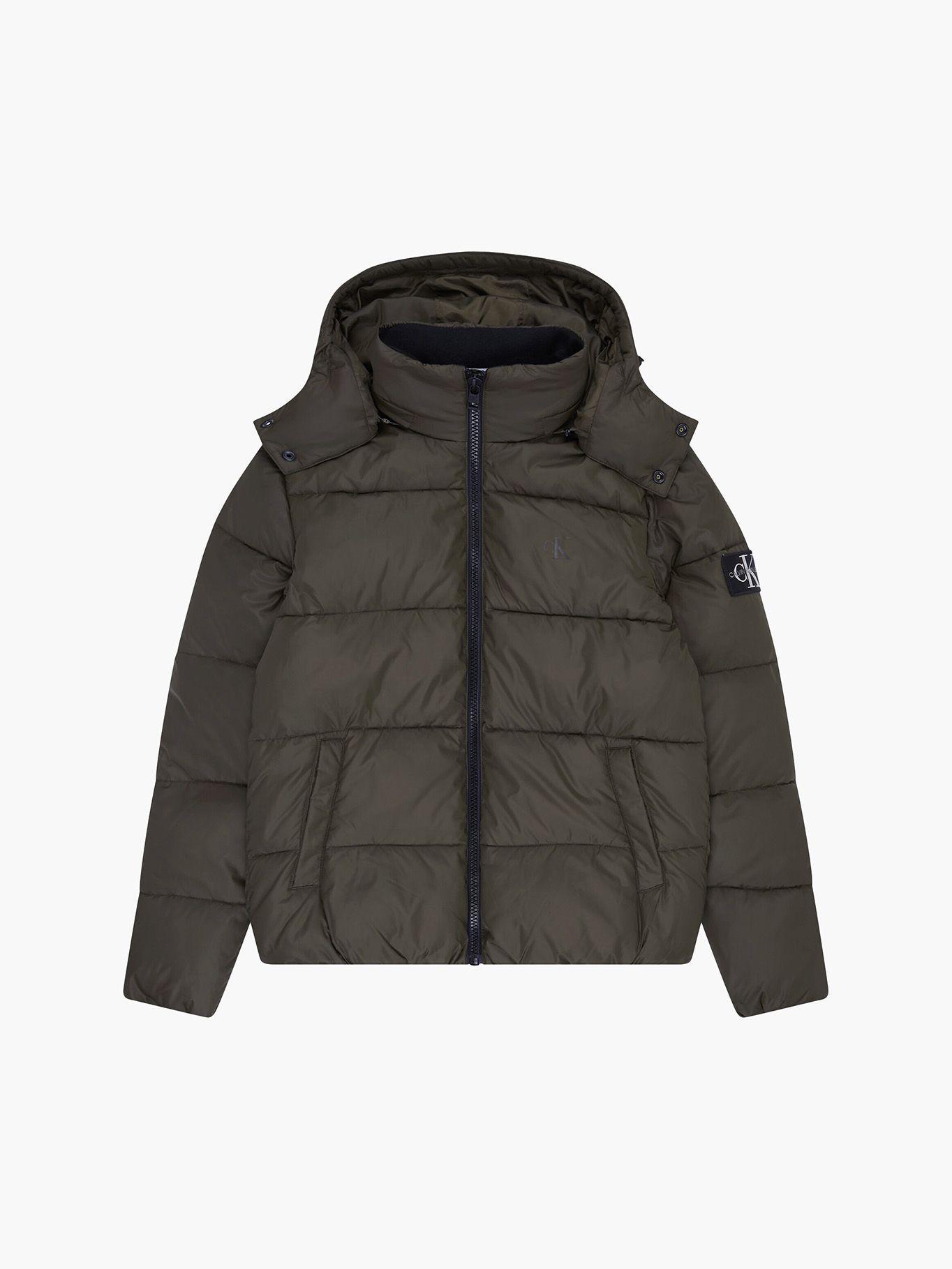 Parka Essentials Verde Olivo Calvin Klein-5