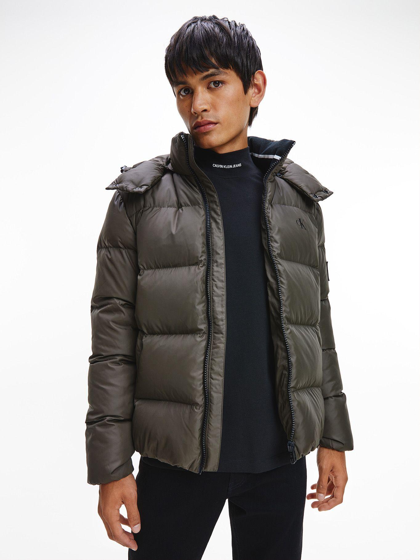 Parka Essentials Verde Olivo Calvin Klein-0