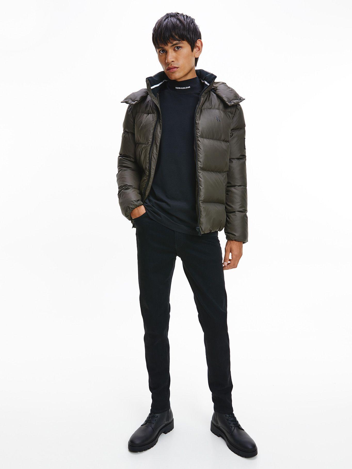 Parka Essentials Verde Olivo Calvin Klein-1