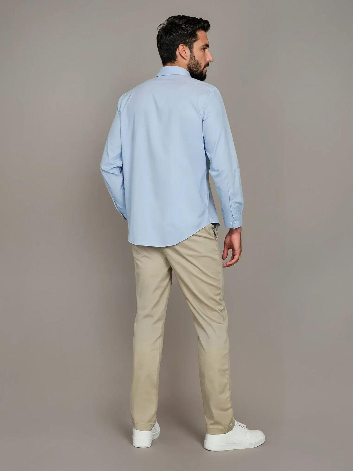 Camisa Slim Stretch 460 Azul Calvin Klein-2