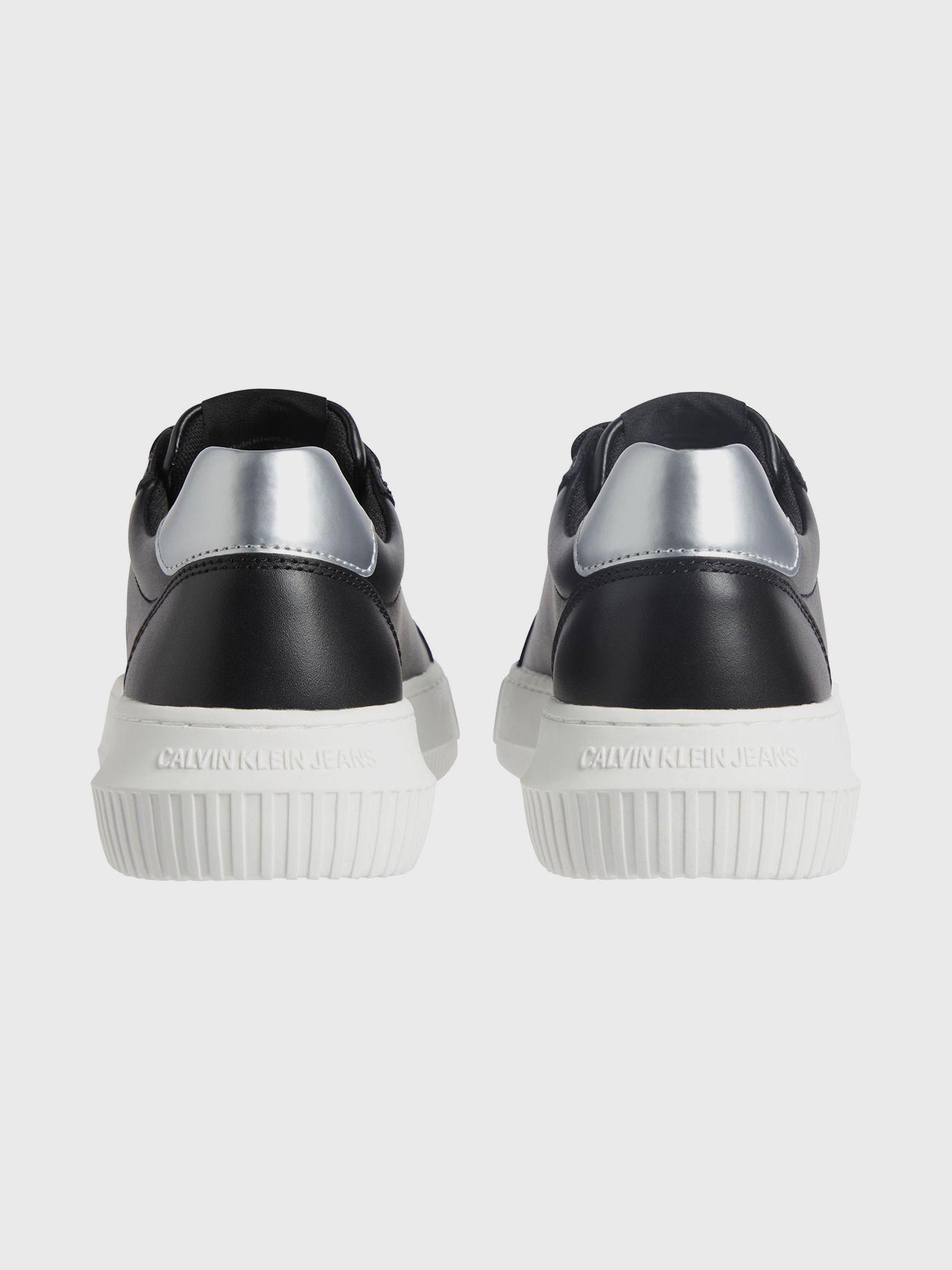Zapatillas Chunky Cupsole Laceup Lth Negro Calvin Klein-1
