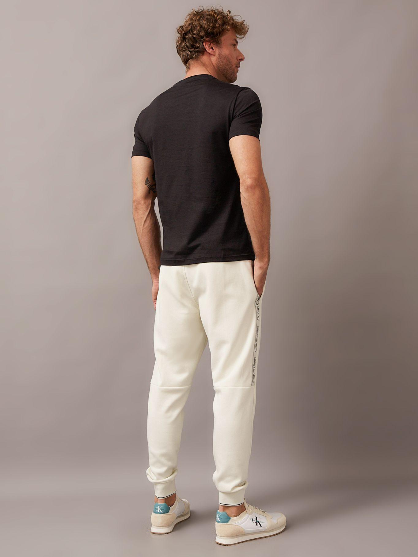 Polera Smooth Cotton VNeck Negro Calvin Klein-2