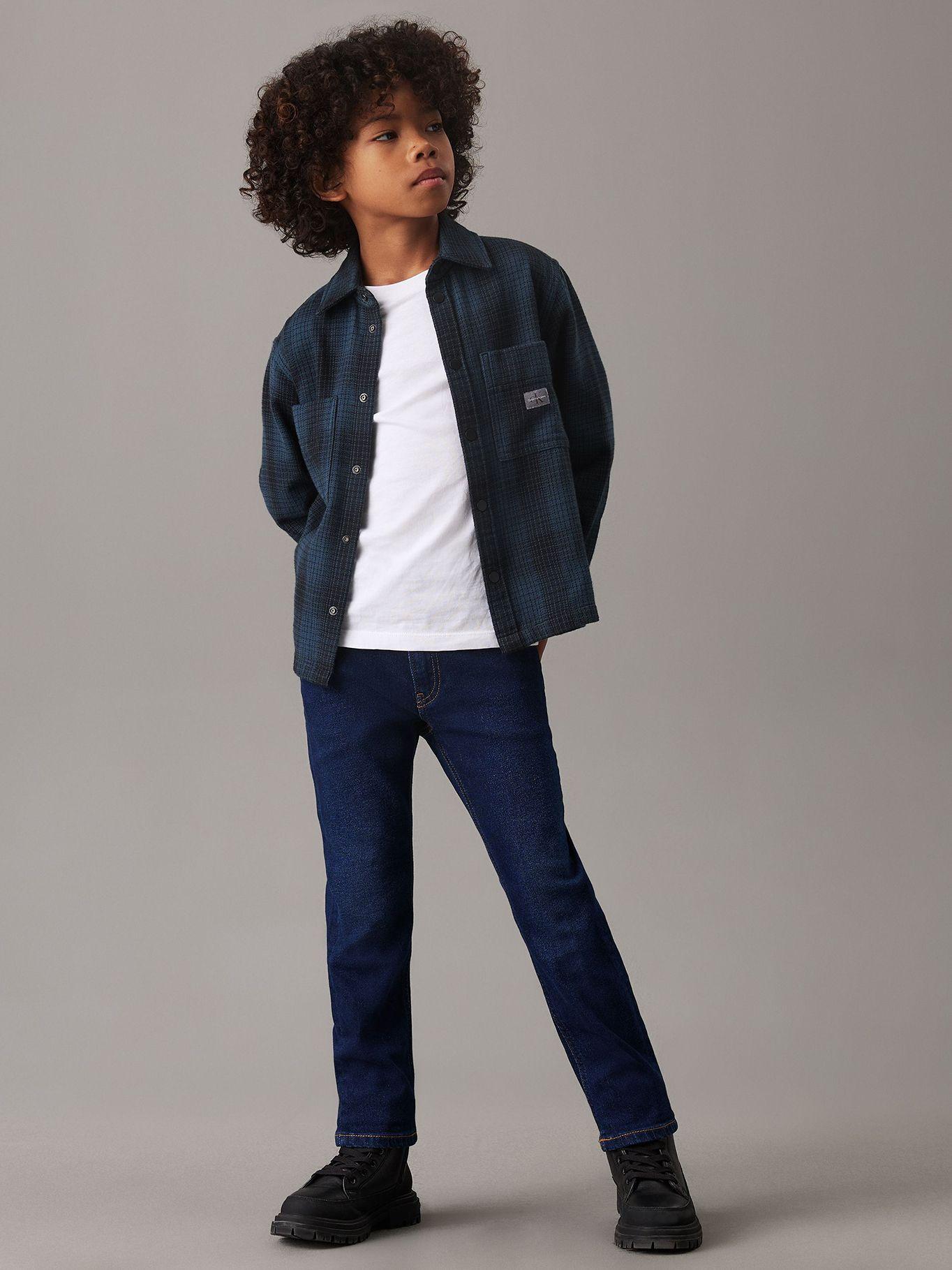 Jeans Niño Dad Authentic City Azul Calvin Klein-1
