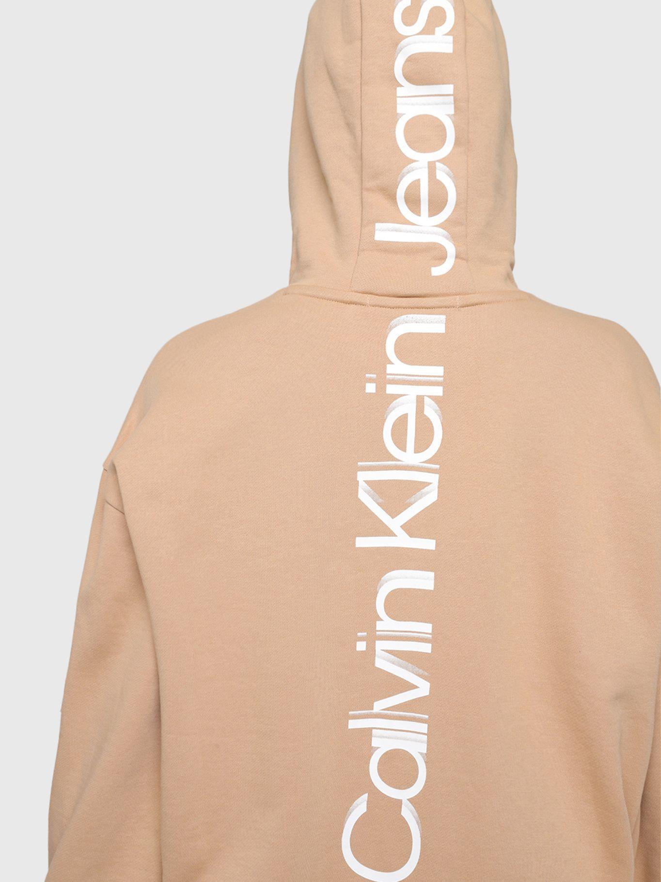 Polerón Back Faded Beige Calvin Klein-2