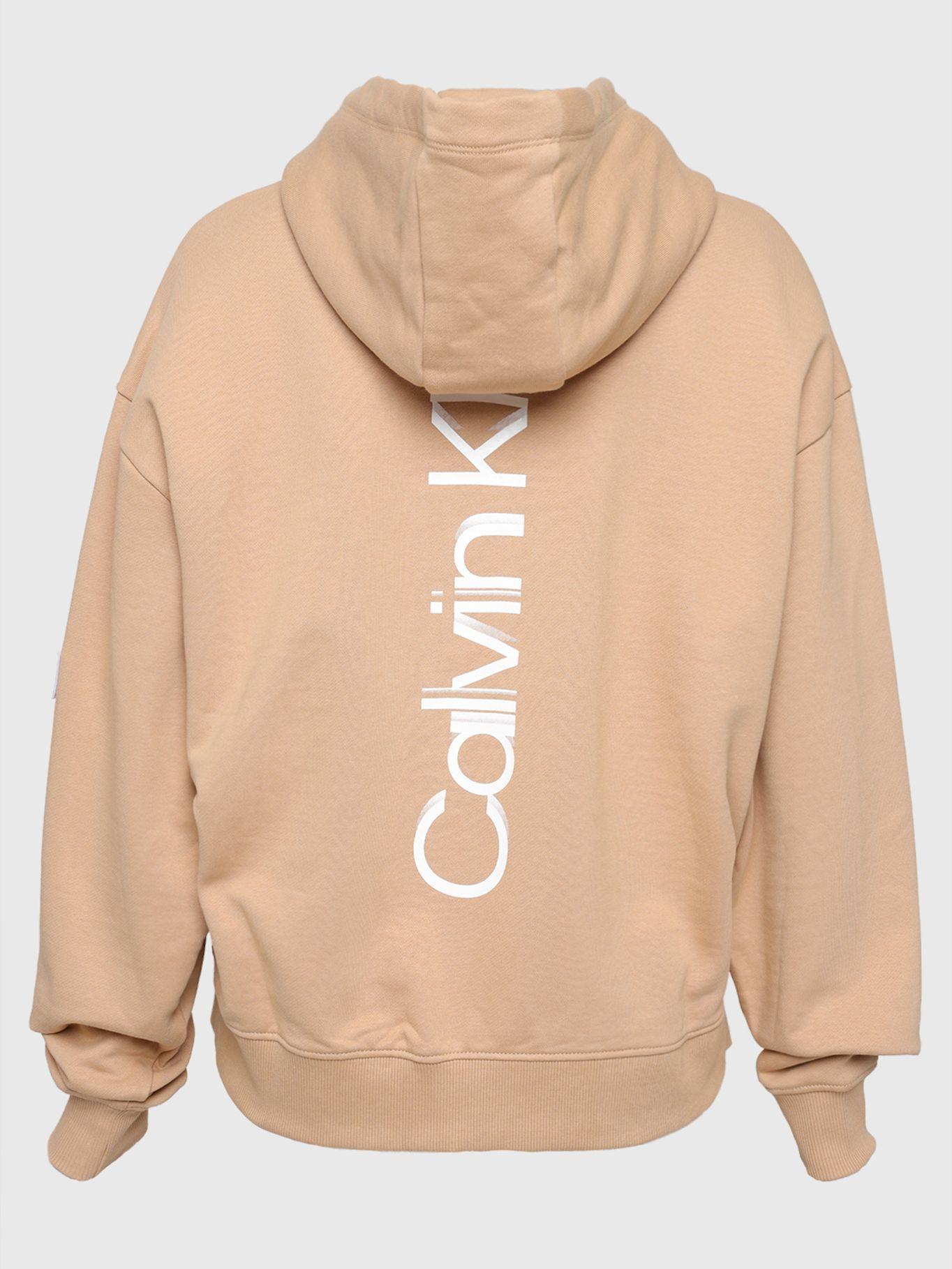 Polerón Back Faded Beige Calvin Klein-1