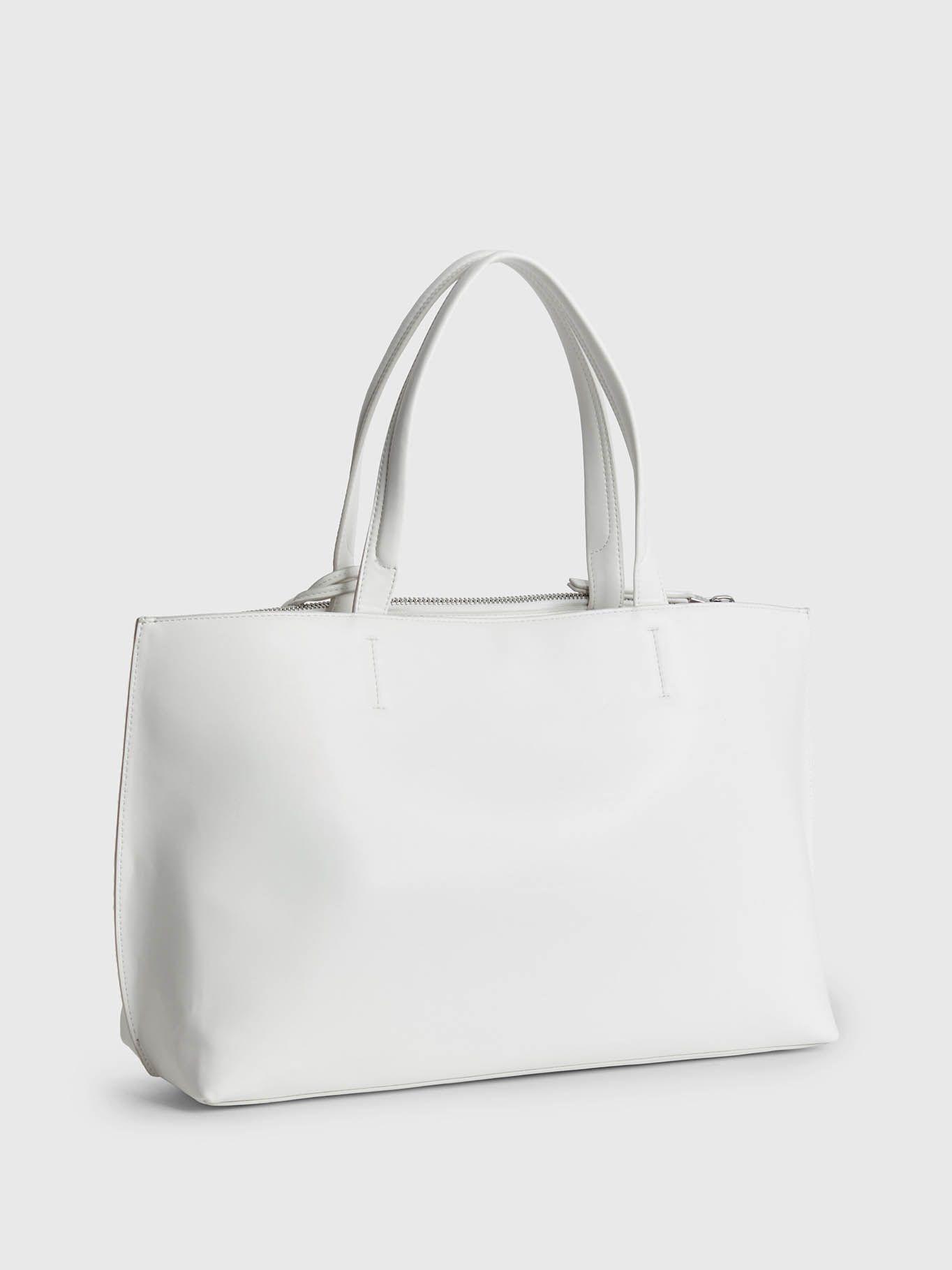 Bolso tote reciclado Blanco Calvin Klein K60K610722-YAF-1