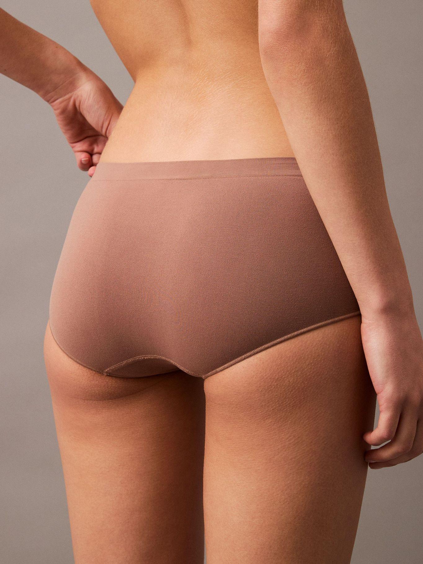 Boyshort - bonded flex seamless Café Calvin Klein-5