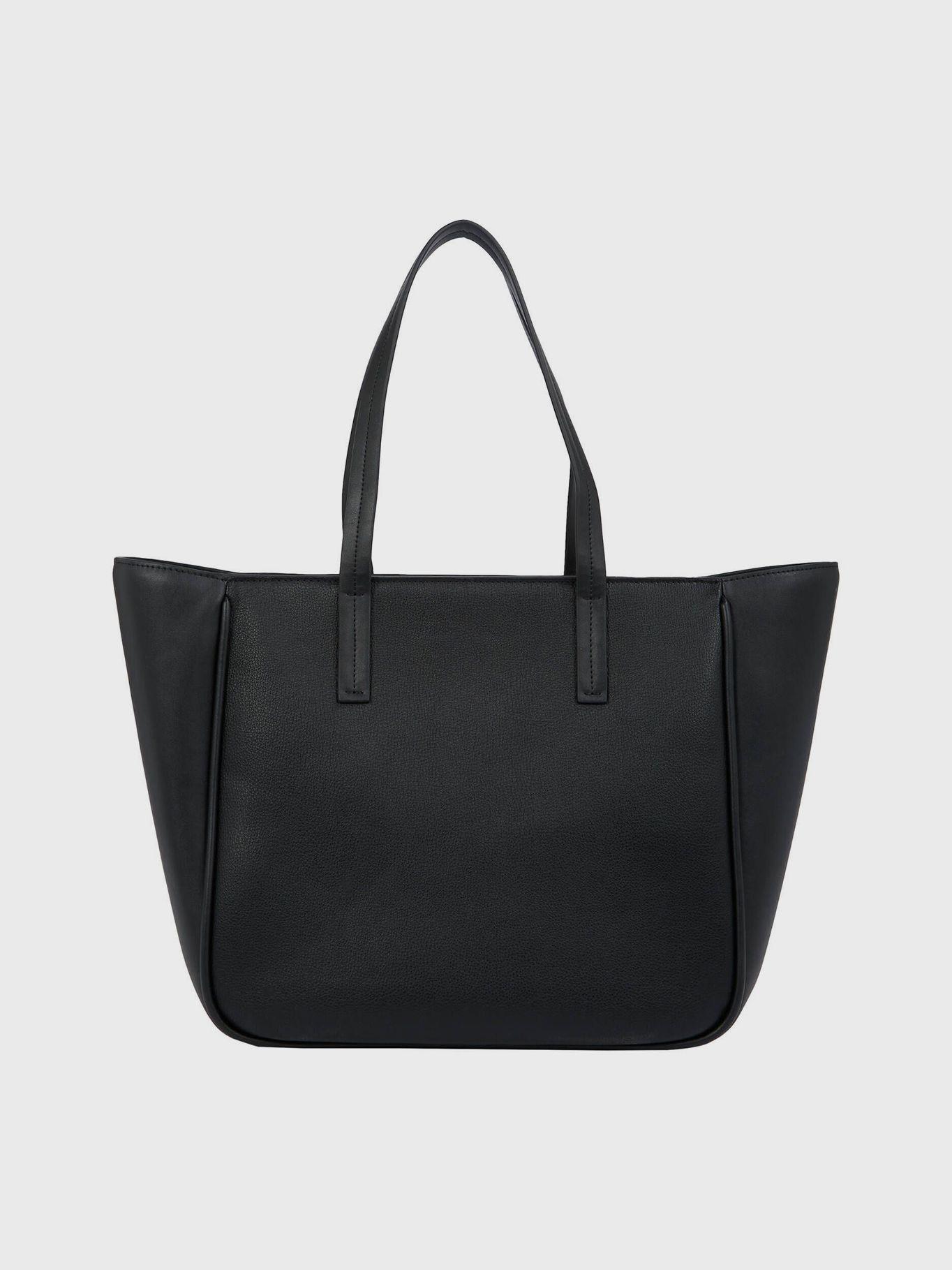 Cartera Shopper CK Refine Negro Calvin Klein-4
